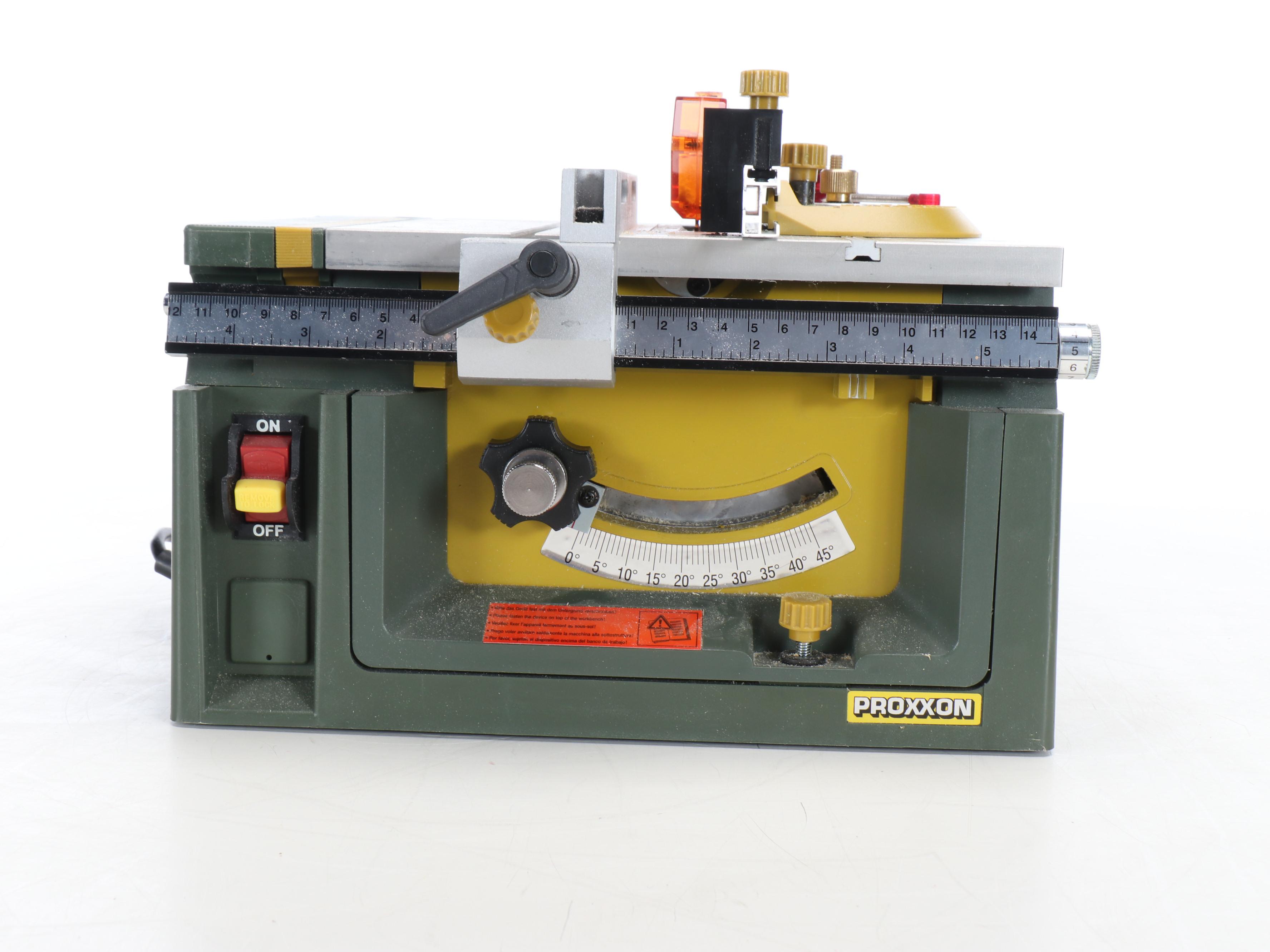 Proxxon Micro Wood Turning Lathe, Drill Press and More, Late 20th/Early 21st C.