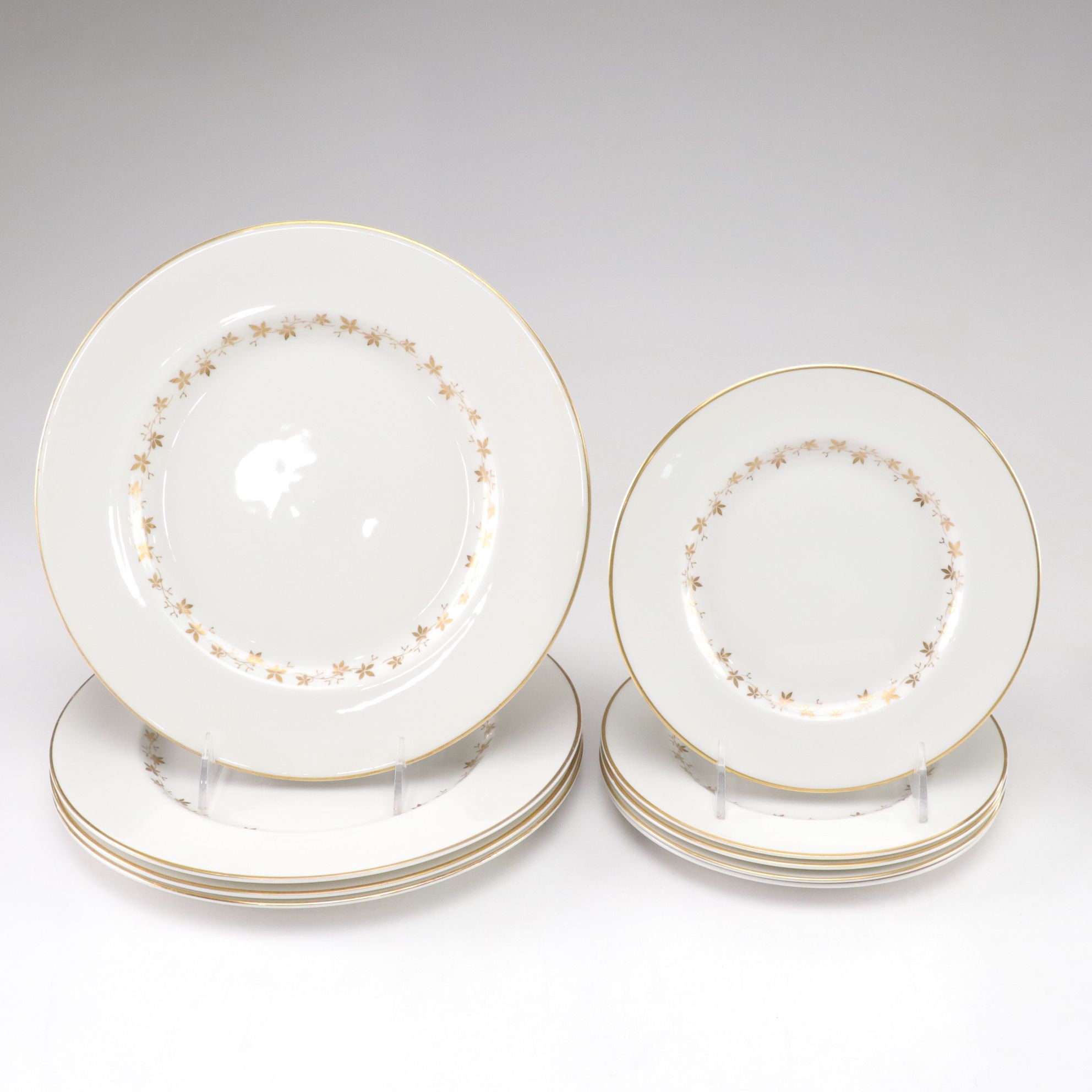 Royal Doulton "Citadel" & Oxford "Milburne" Gilt-Painted Dinnerware