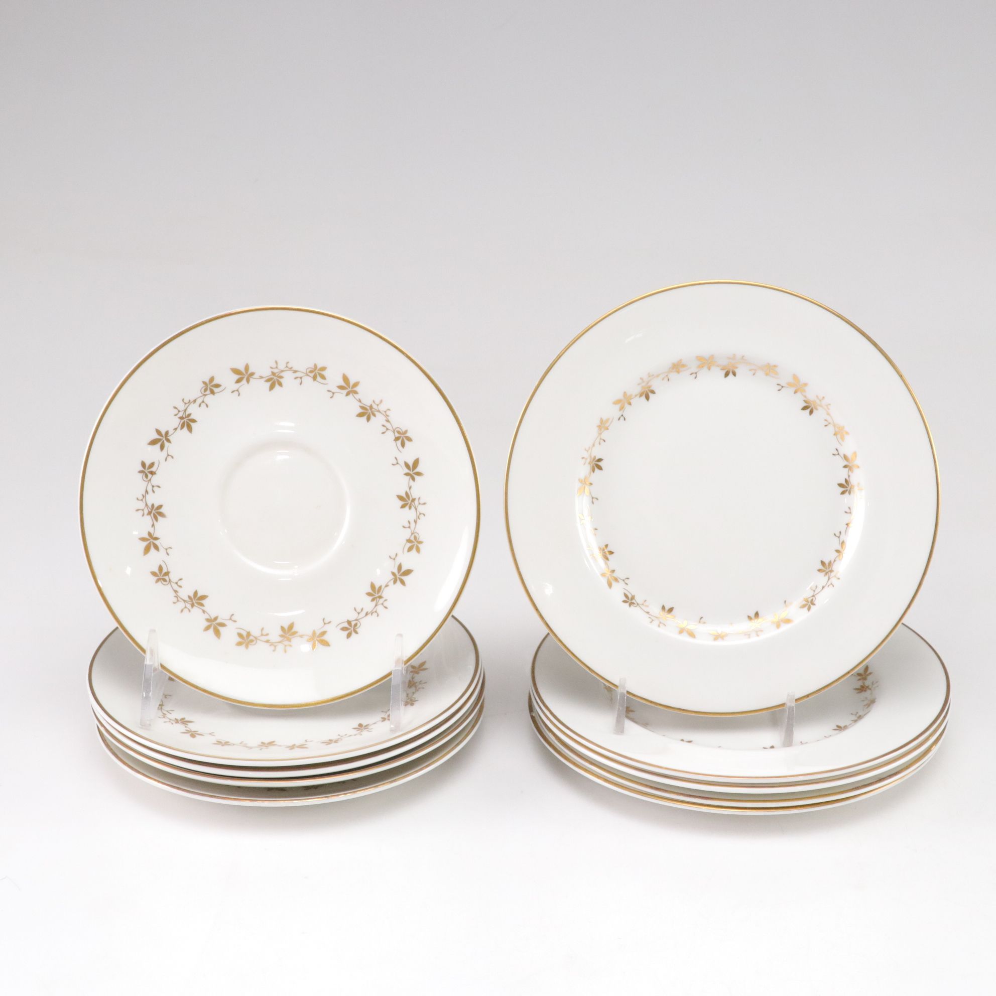 Royal Doulton "Citadel" & Oxford "Milburne" Gilt-Painted Dinnerware
