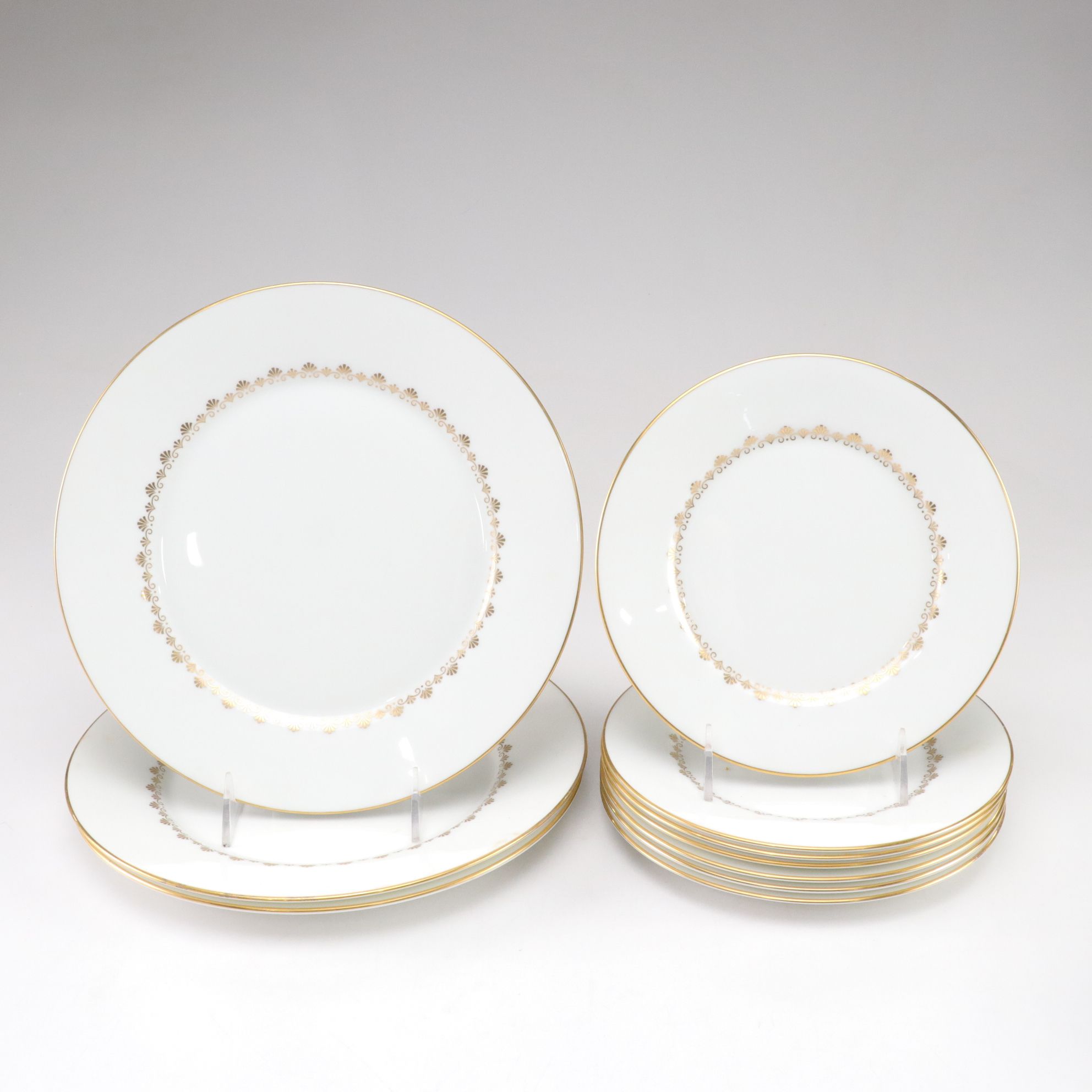 Royal Doulton "Citadel" & Oxford "Milburne" Gilt-Painted Dinnerware