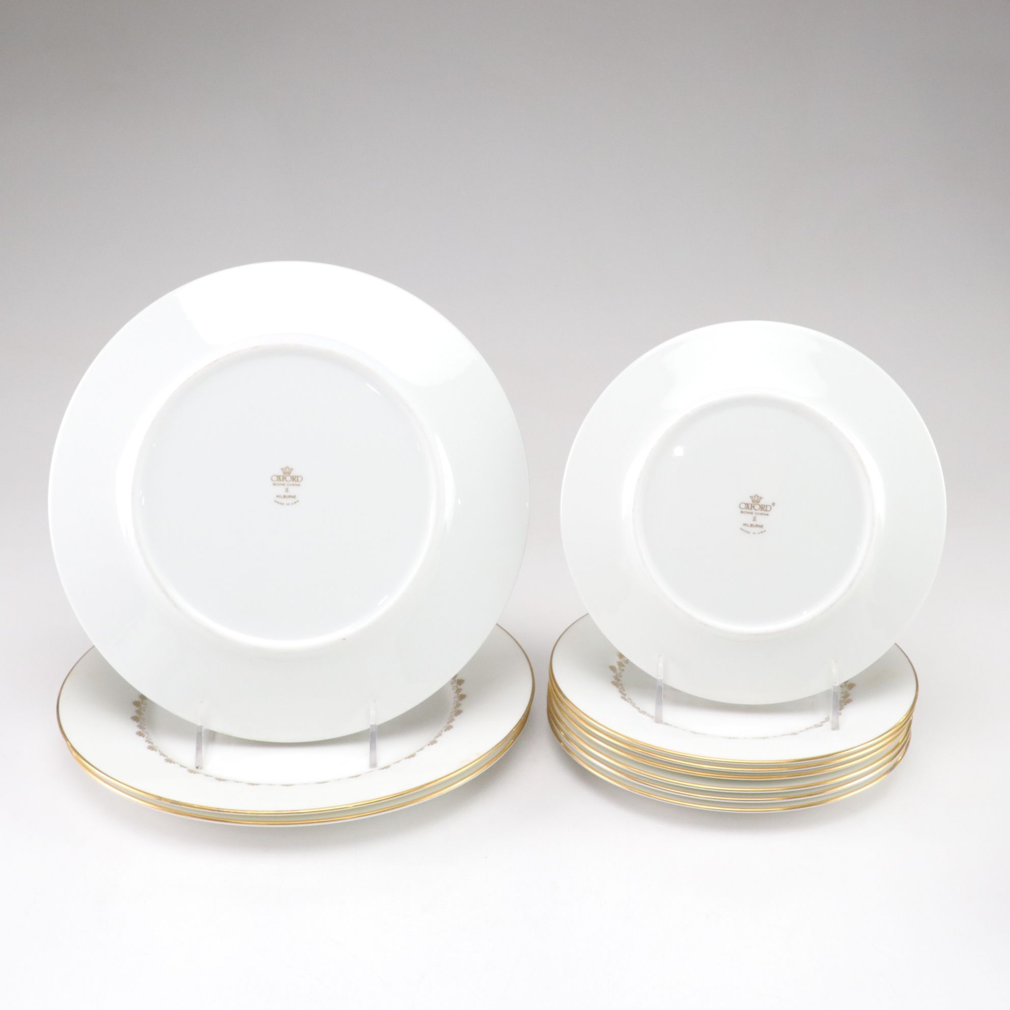 Royal Doulton "Citadel" & Oxford "Milburne" Gilt-Painted Dinnerware