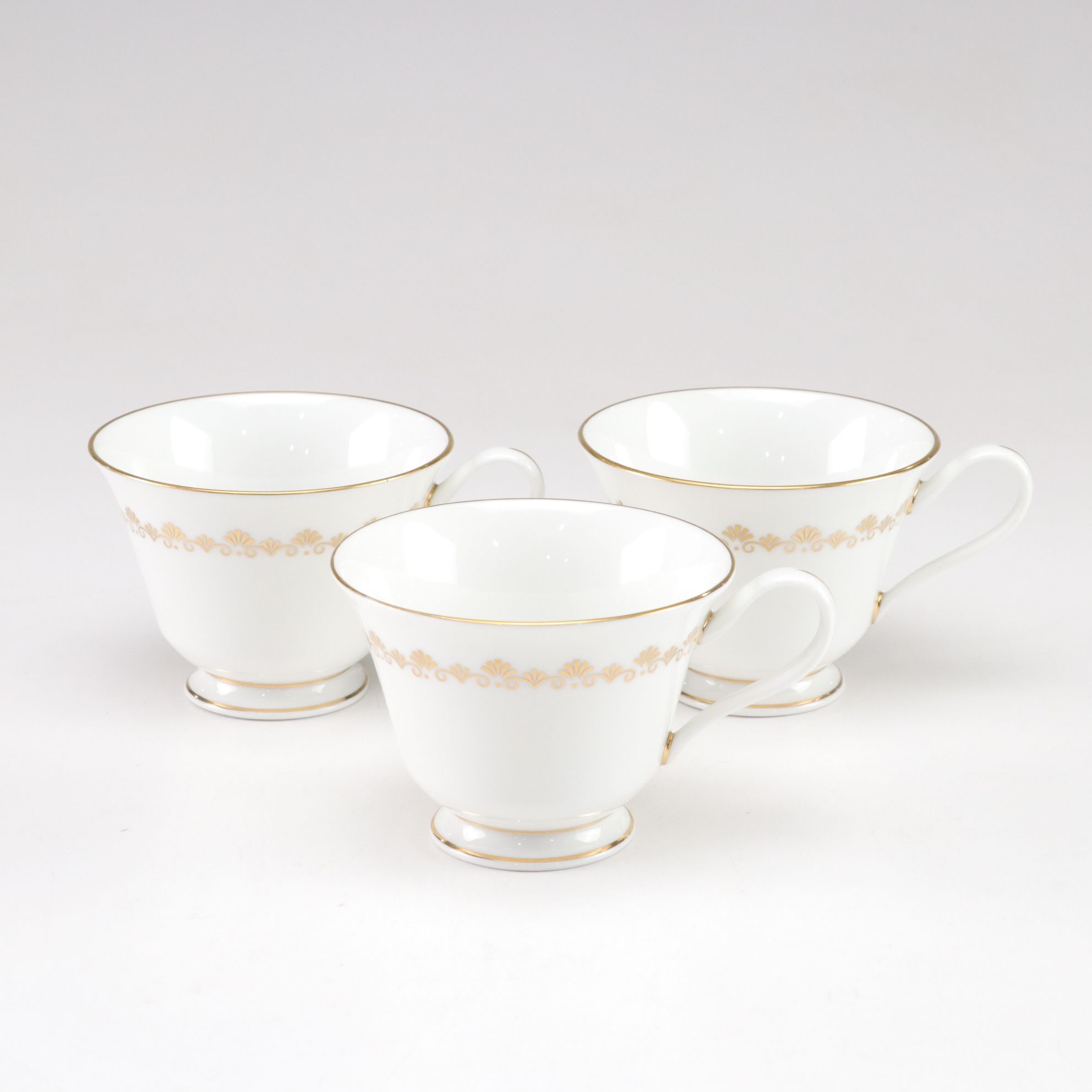 Royal Doulton "Citadel" & Oxford "Milburne" Gilt-Painted Dinnerware