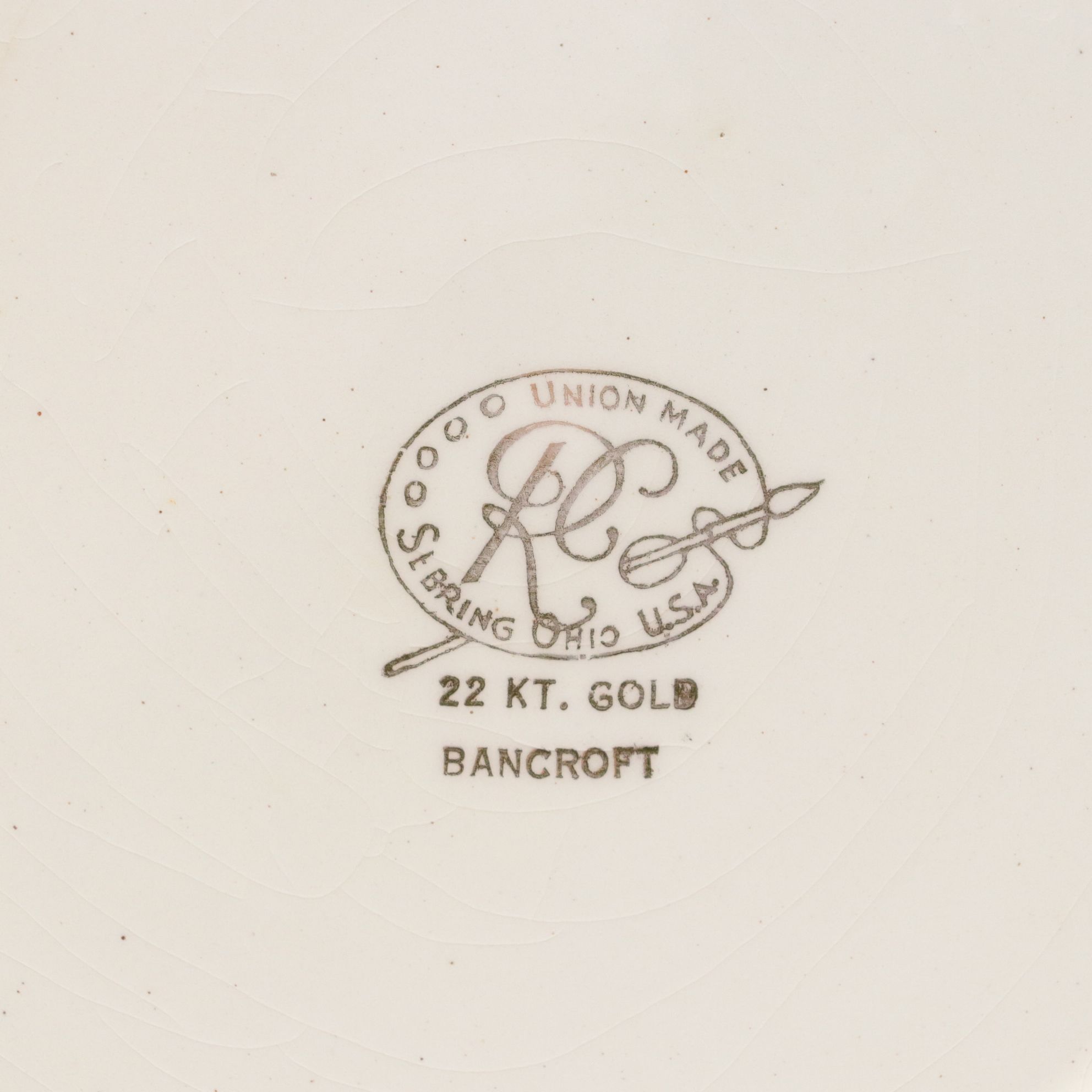 Noritake "Bancroft" 22K Gold Dinner Plates and Serving Platter