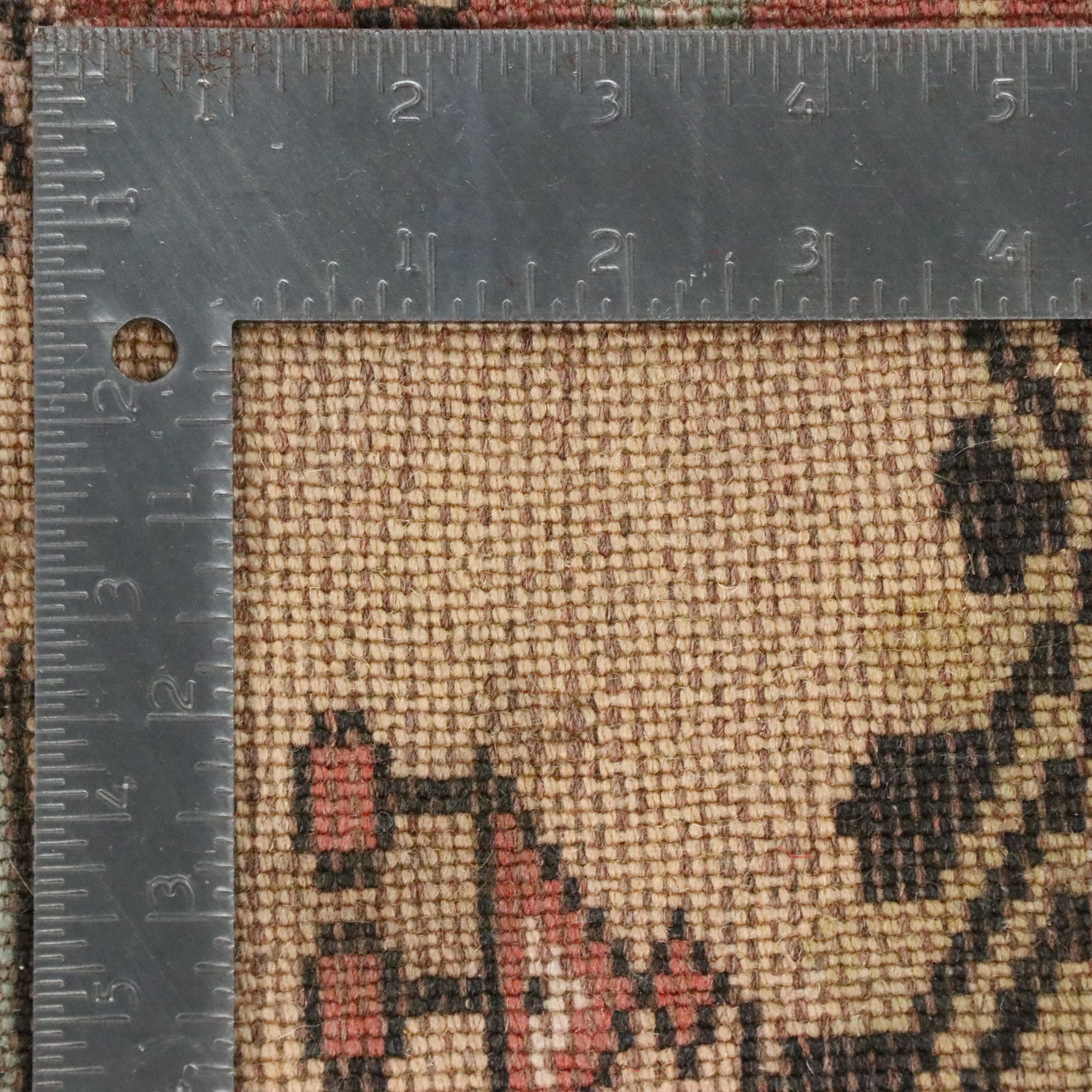 2'6 x 9'1 Hand-Knotted Turkish Milas Carpet Runner