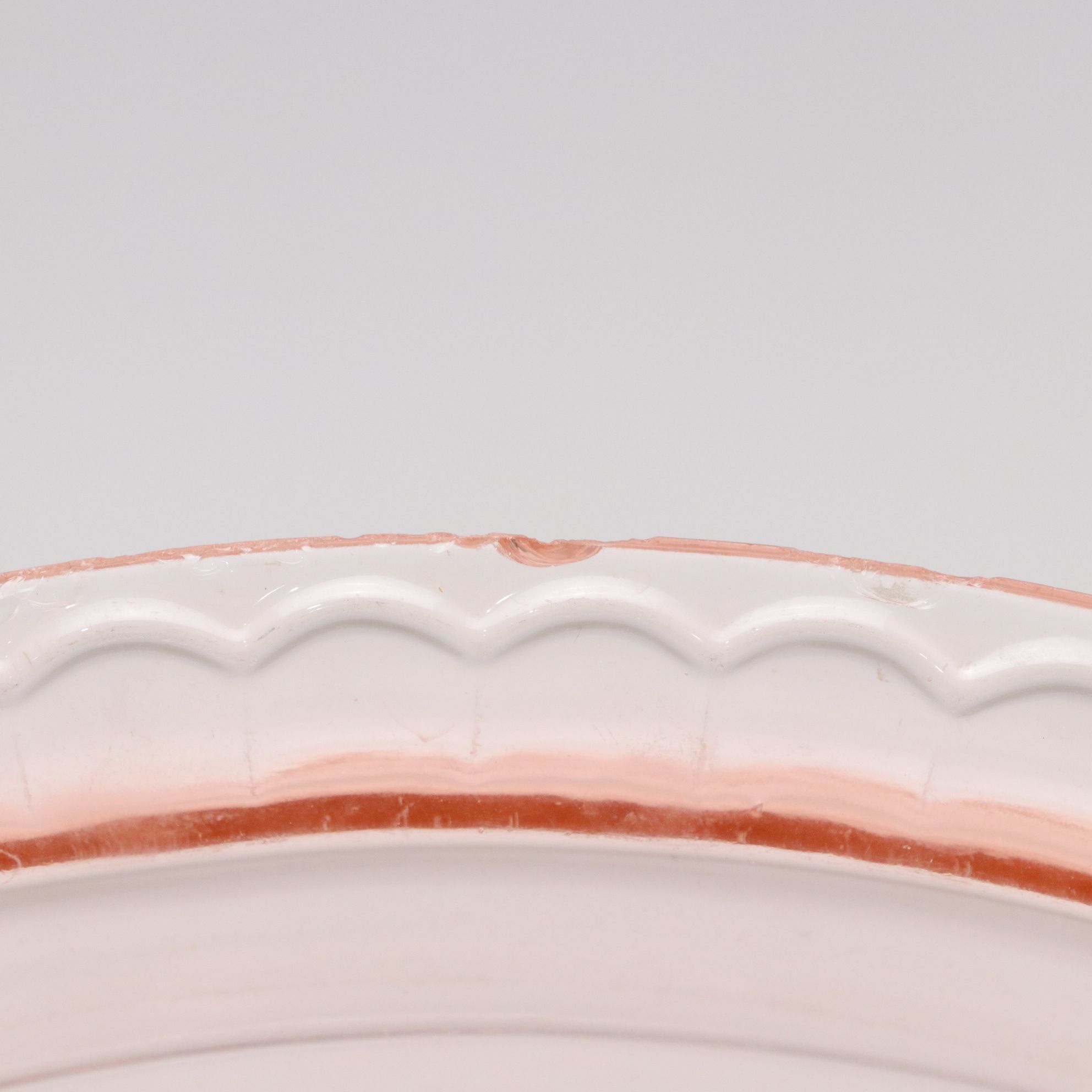 Federal Glass "Patrician Amber" Plate & Other Depression Era Glass