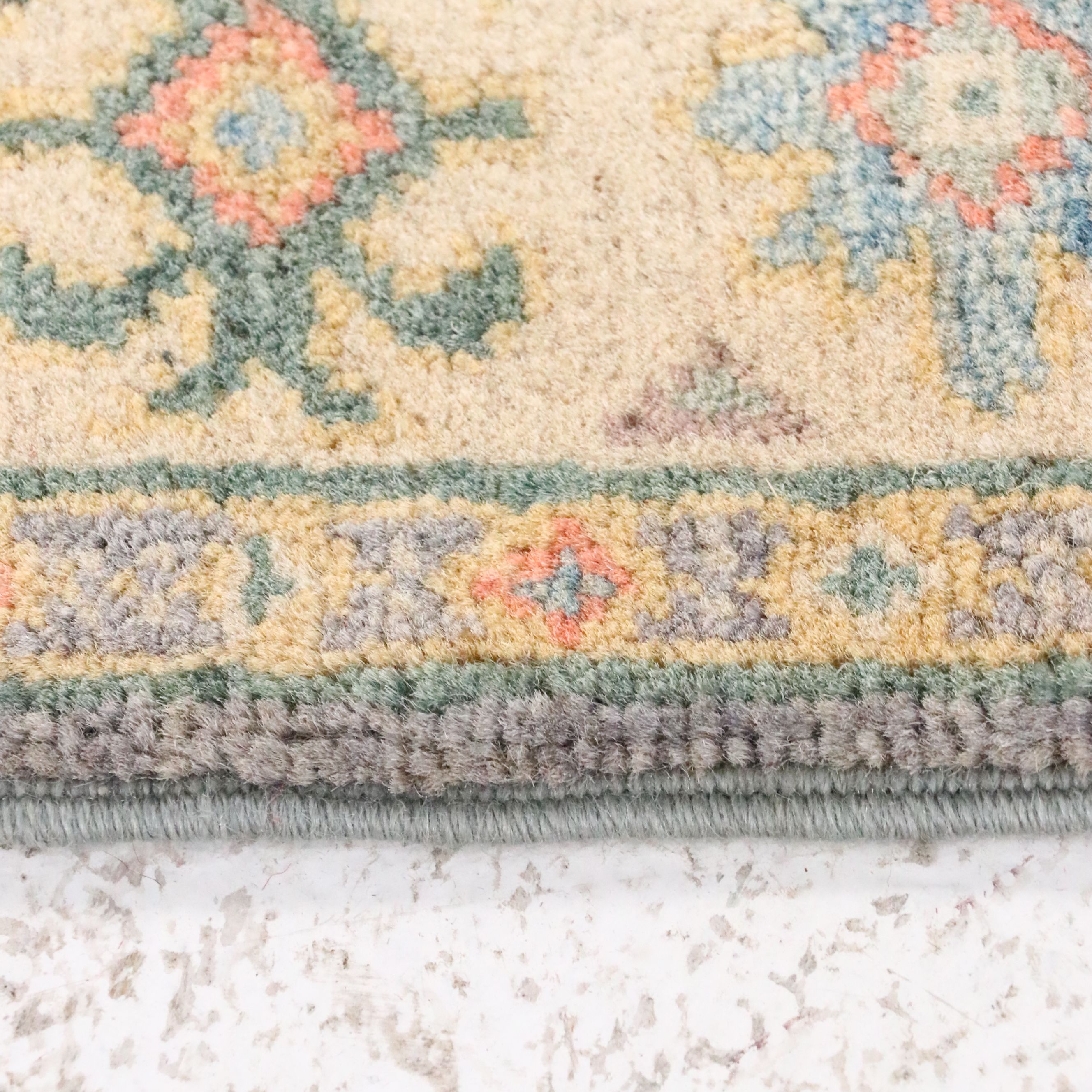 2'1 x 6'2 Hand-Knotted Afghan Kazak Carpet Runner