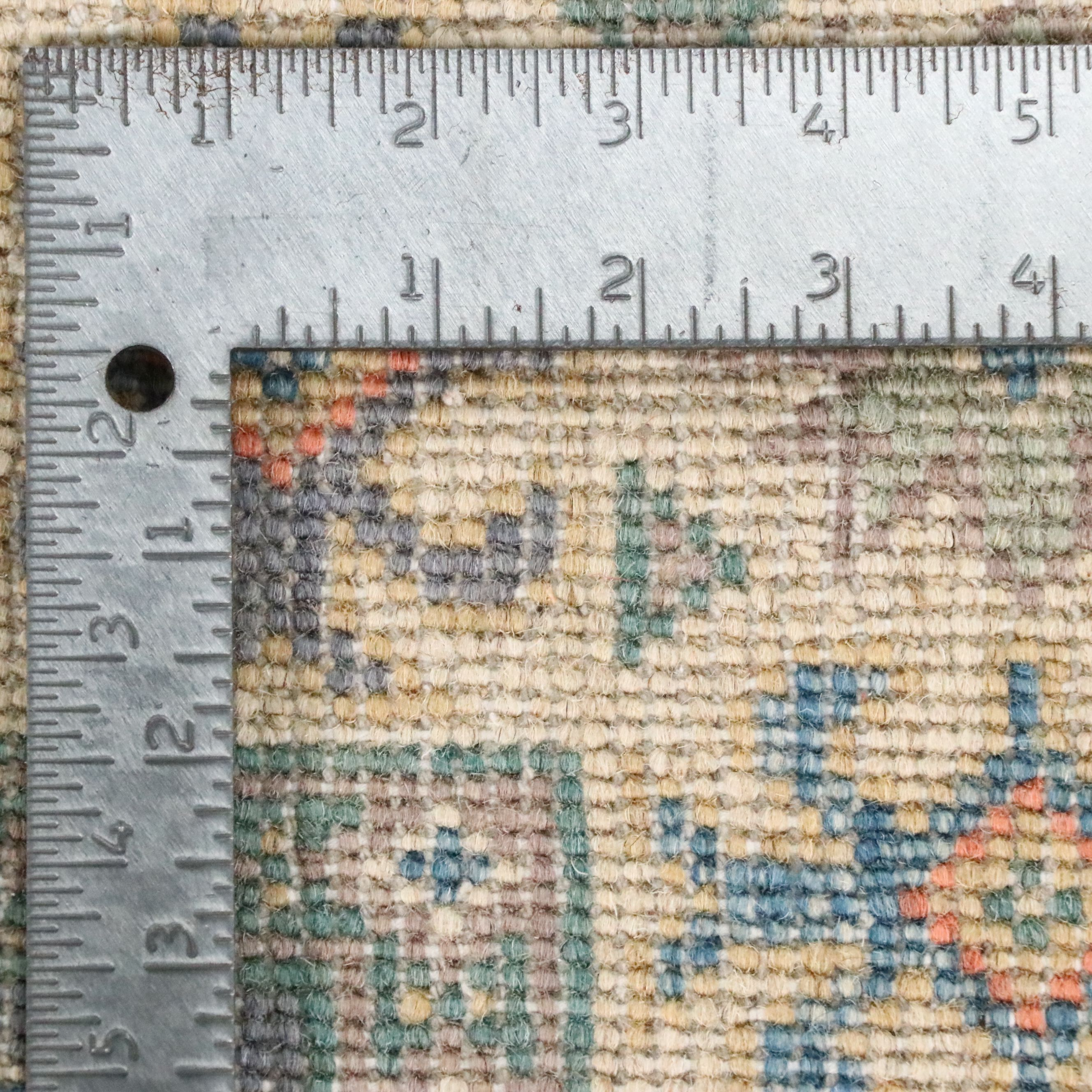 2'1 x 6'2 Hand-Knotted Afghan Kazak Carpet Runner