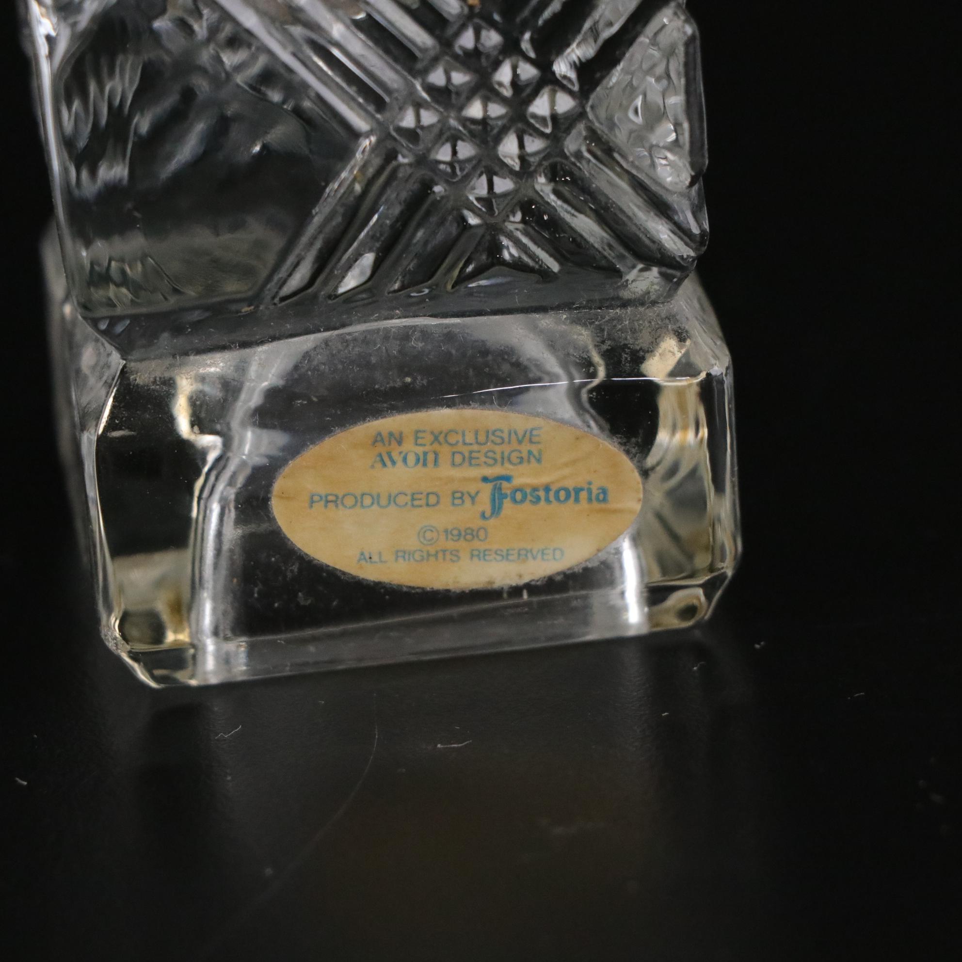 Mikasa "Peppermint" Sweets Dish, Fostoria "Heather" Torte Plate & More Glassware