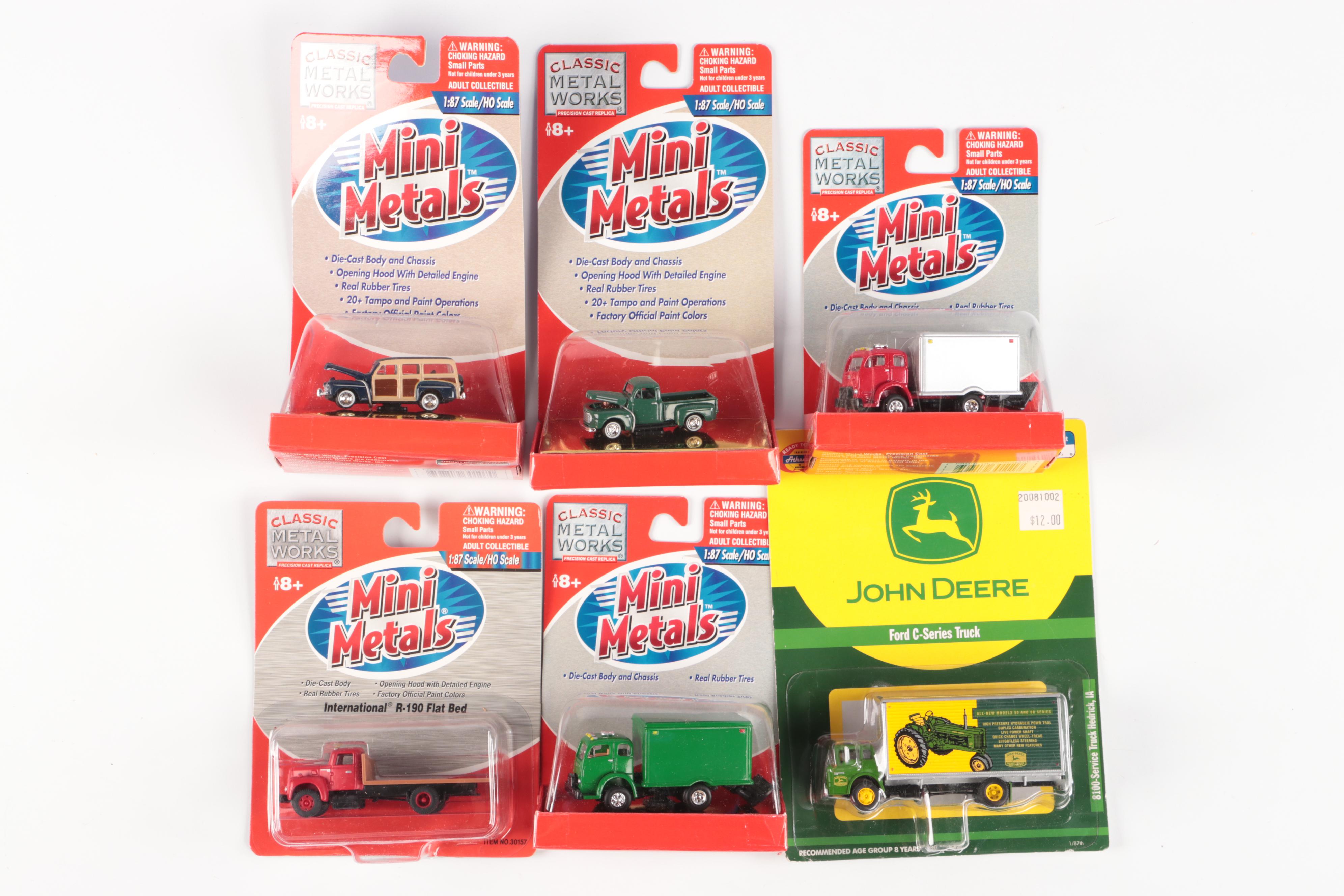 Life-Like Trains and Other HO-Scale Railroad Model People with Other Toy Cars