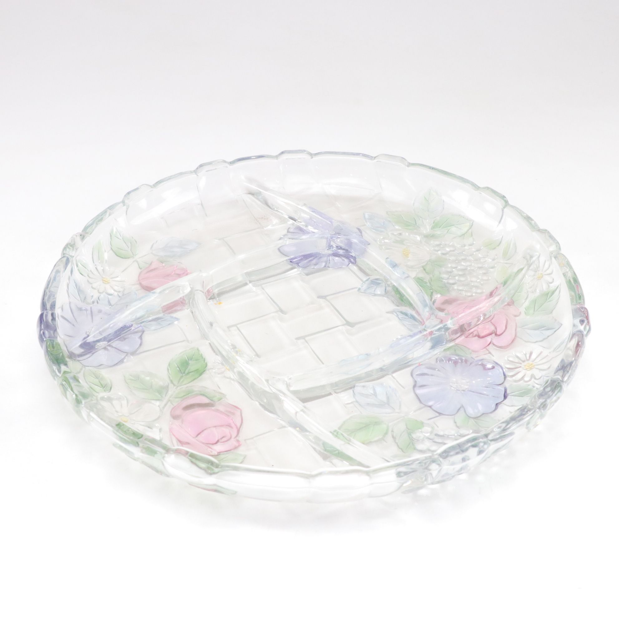 Anchor Hocking "Rainflower" Pitcher, Soga Divided Platter and More