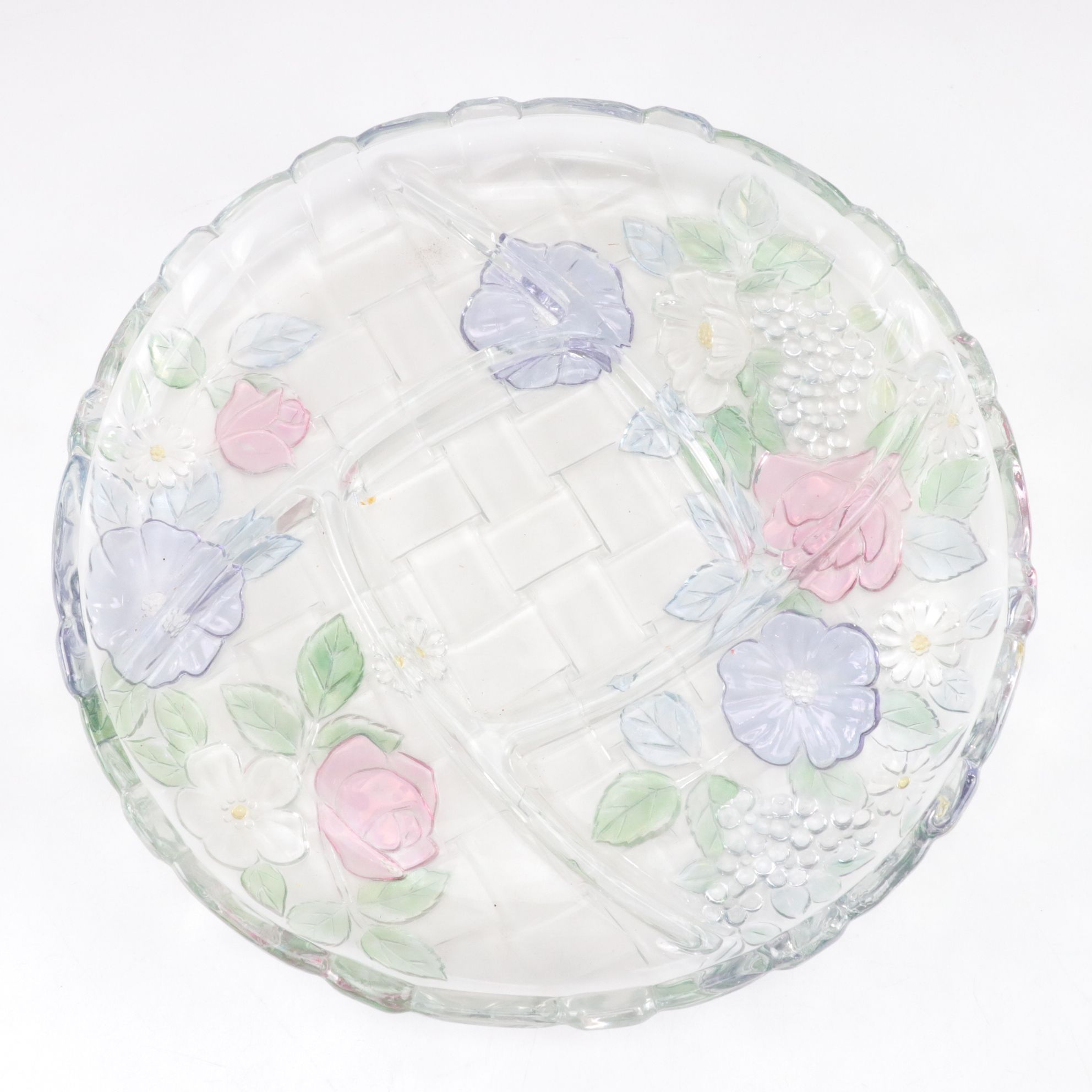 Anchor Hocking "Rainflower" Pitcher, Soga Divided Platter and More