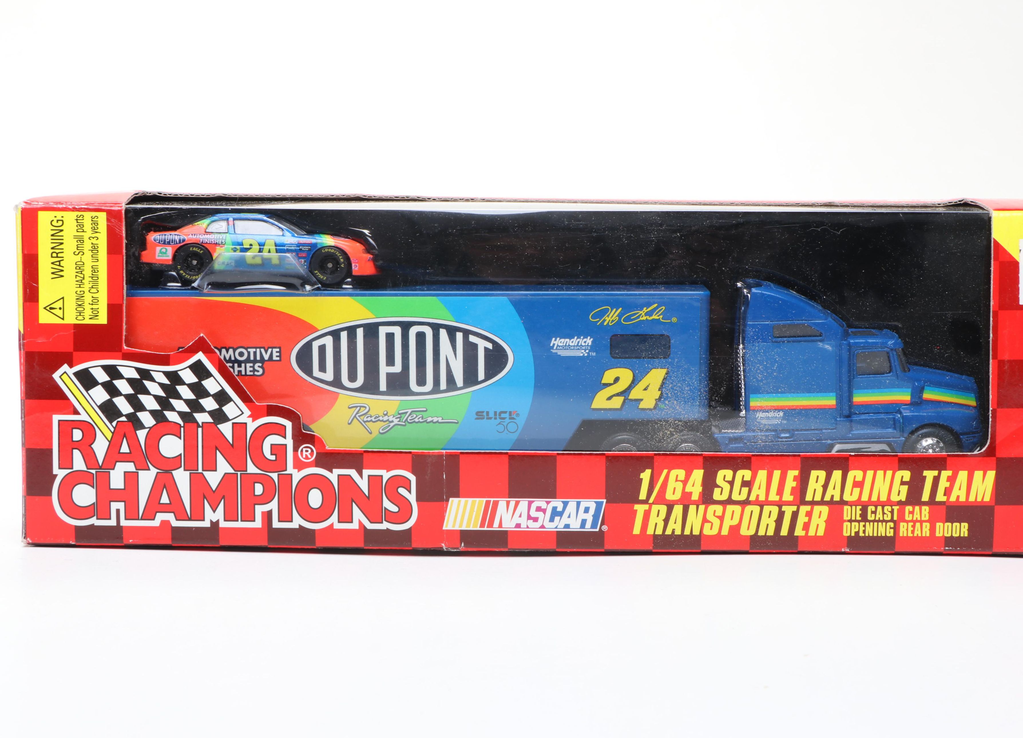 Racing Champions NASCAR "Racing Team Transporter" 1:64 Scale Toy Trucks
