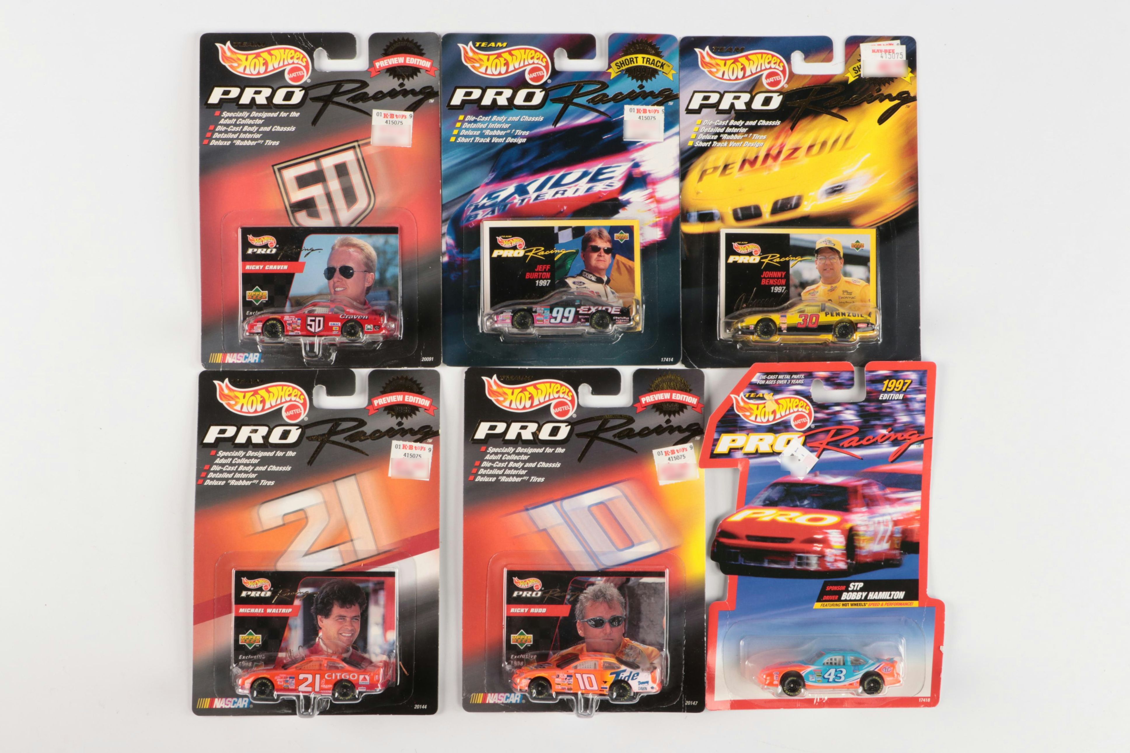 Hot Wheels "60's Muscle Cars," "Pro Racing" and More Toy Cars