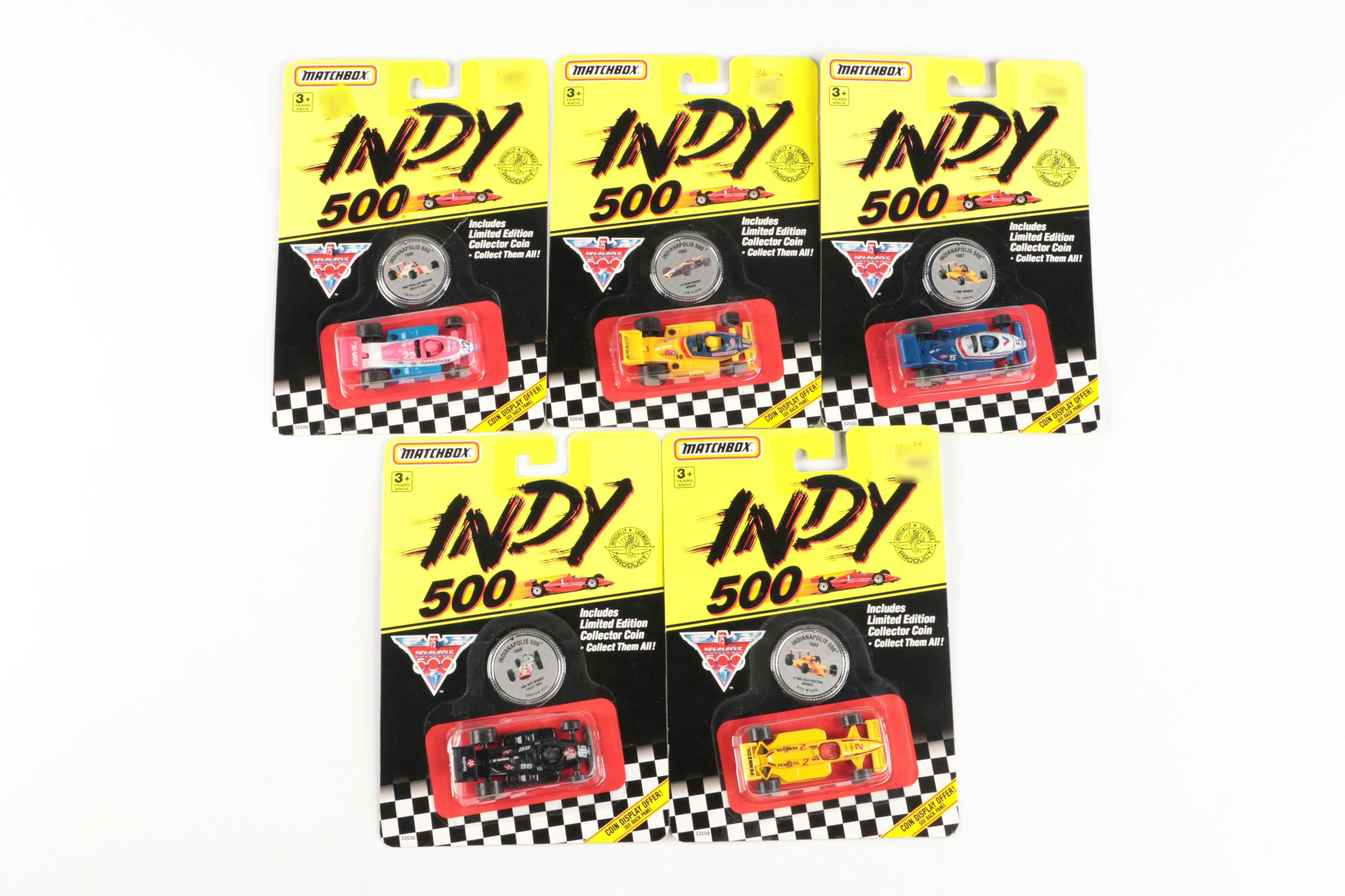 Matchbox "Indianapolis 500," Racing Champions and More Toy Cars