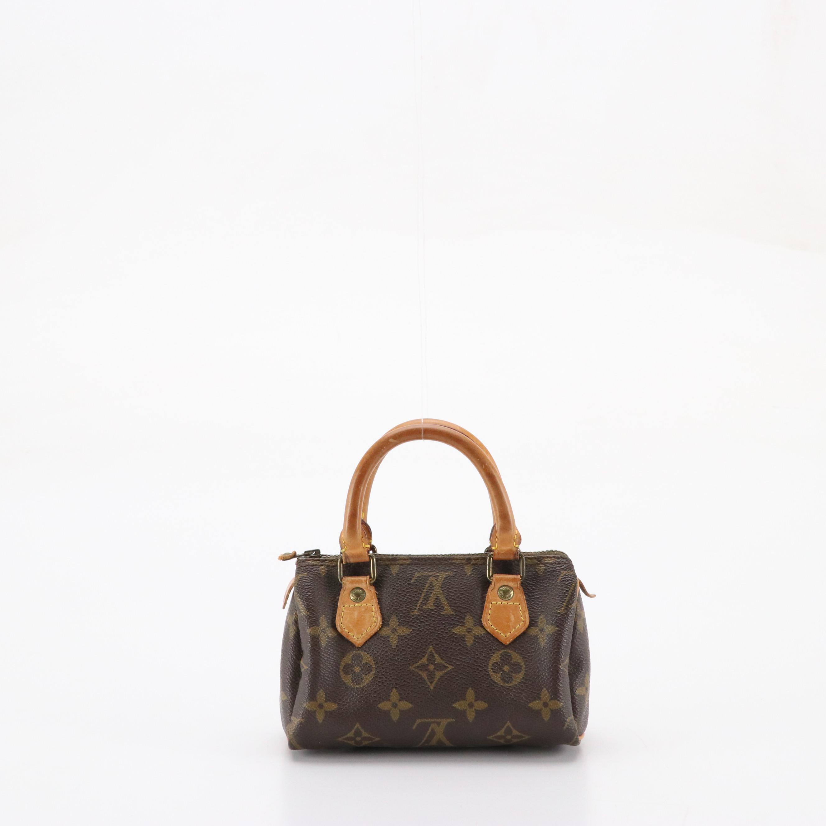 Louis Vuitton Mini Sac HL in Monogram Canvas and Vachetta Leather