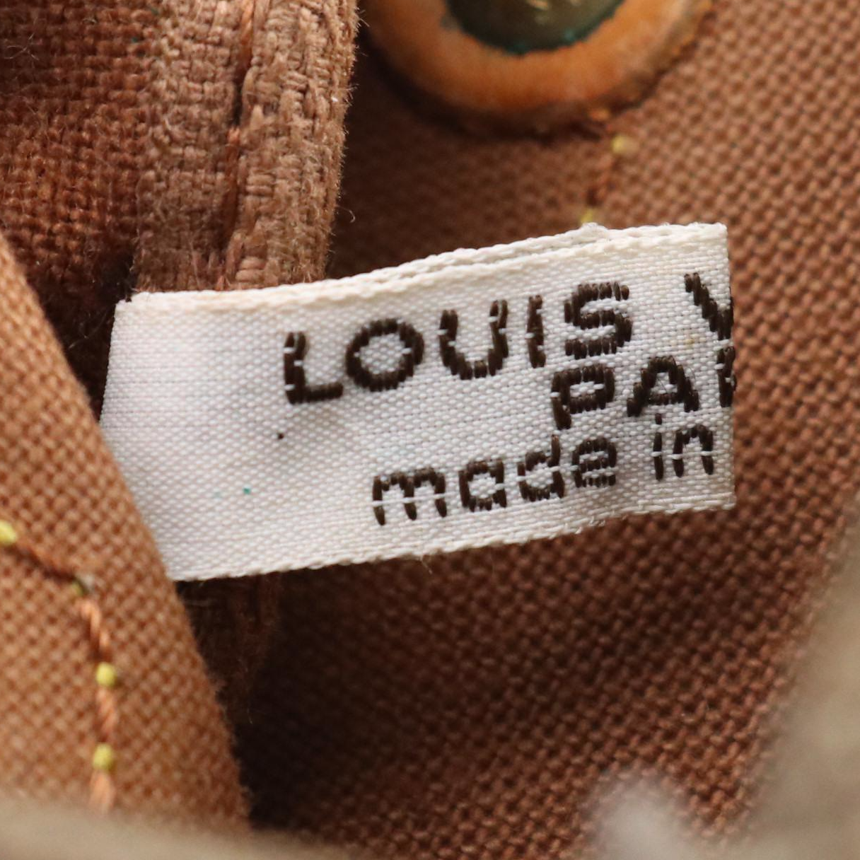 Louis Vuitton Mini Sac HL in Monogram Canvas and Vachetta Leather