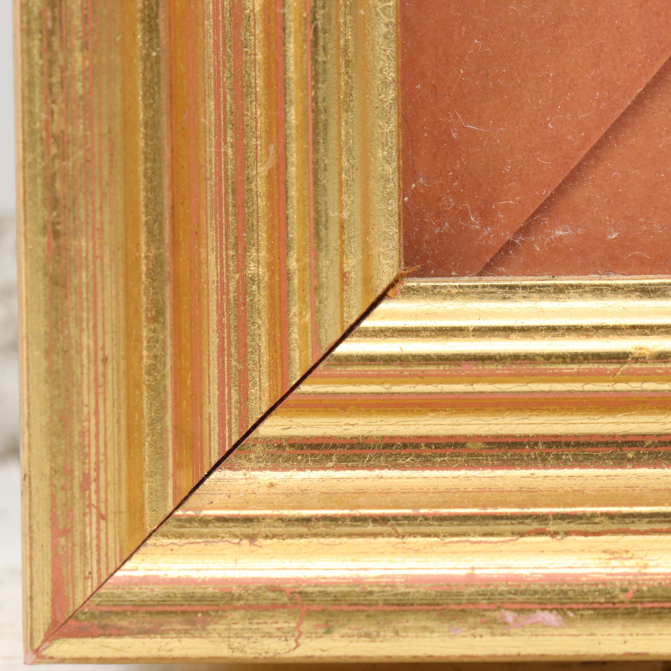 D. Salvatore Oil Painting of Mountainous Valley Landscape