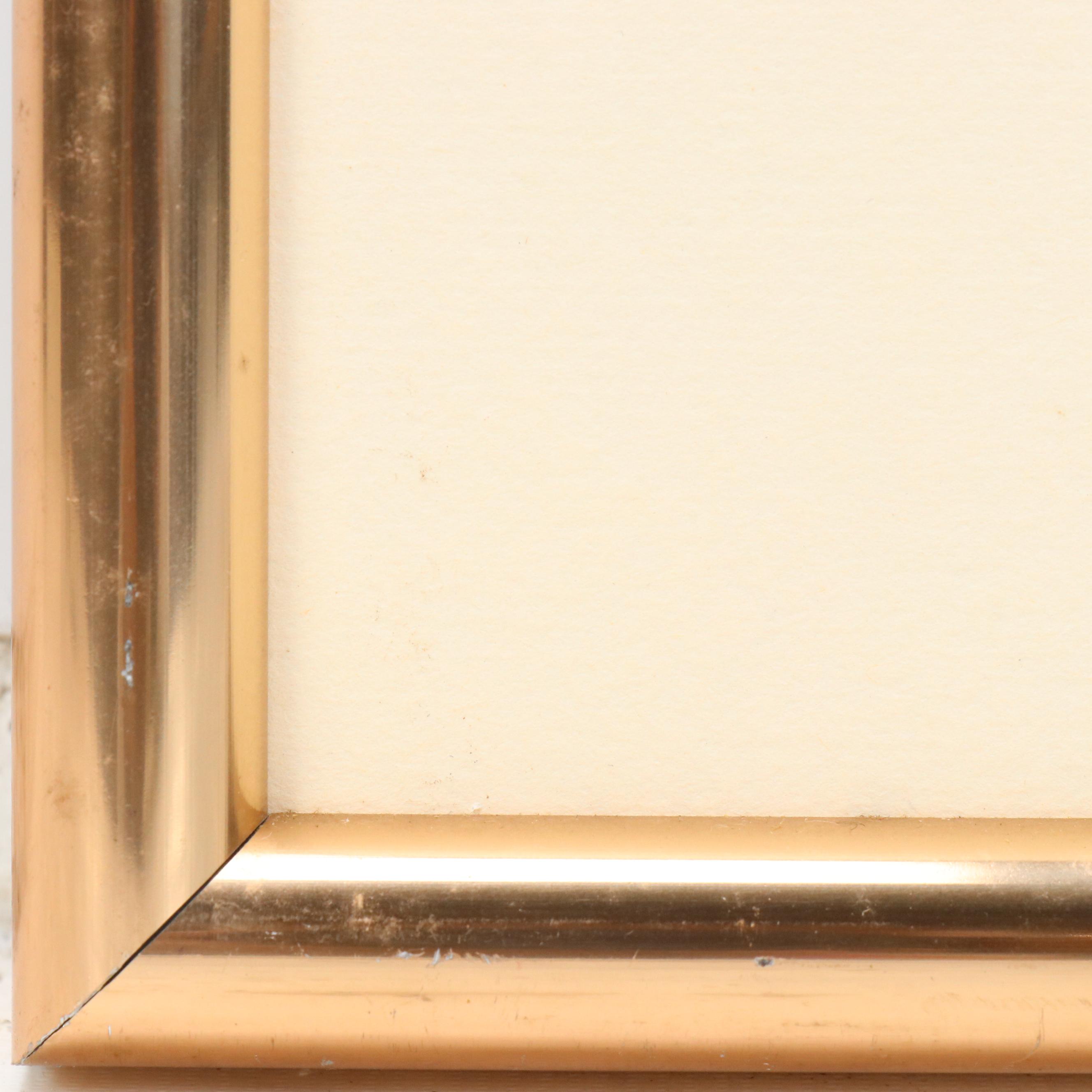 Guillaume Azoulay Sepia Etching "Hamilton Encore"