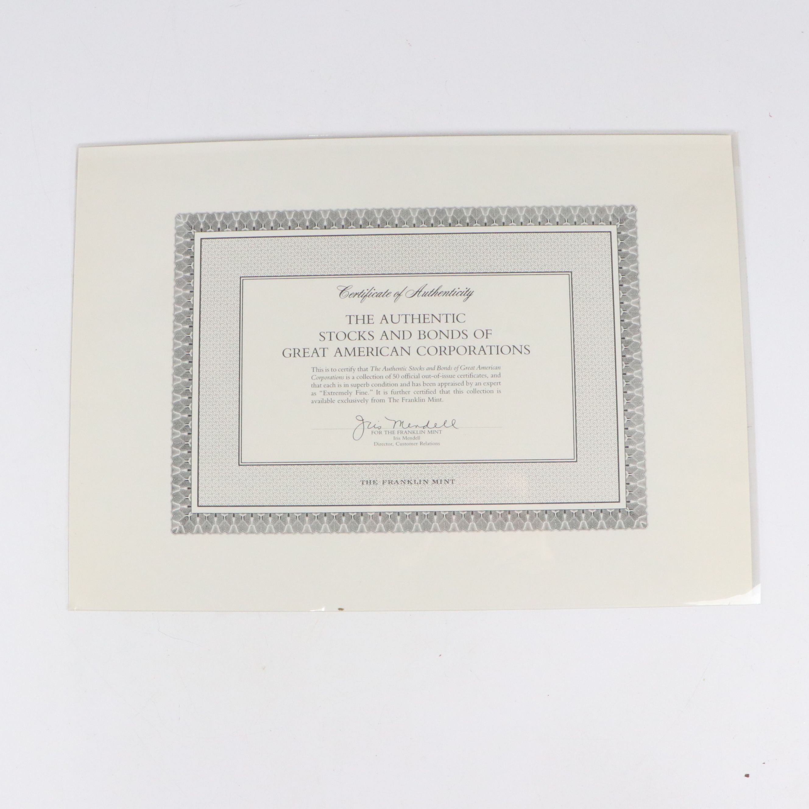 New York, Chicago and St. Louis Railroad Company Stock Certificates, Mid-20th C.