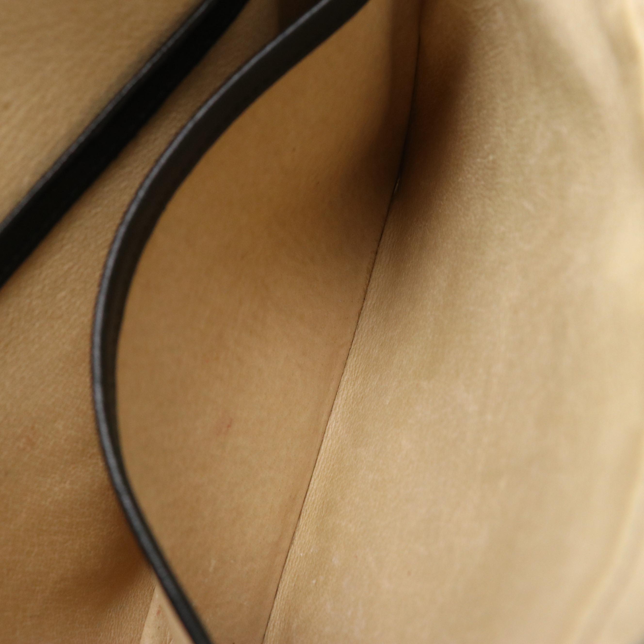 MCM Crossbody Clutch in Black Nylon Visetos with Leather Trim