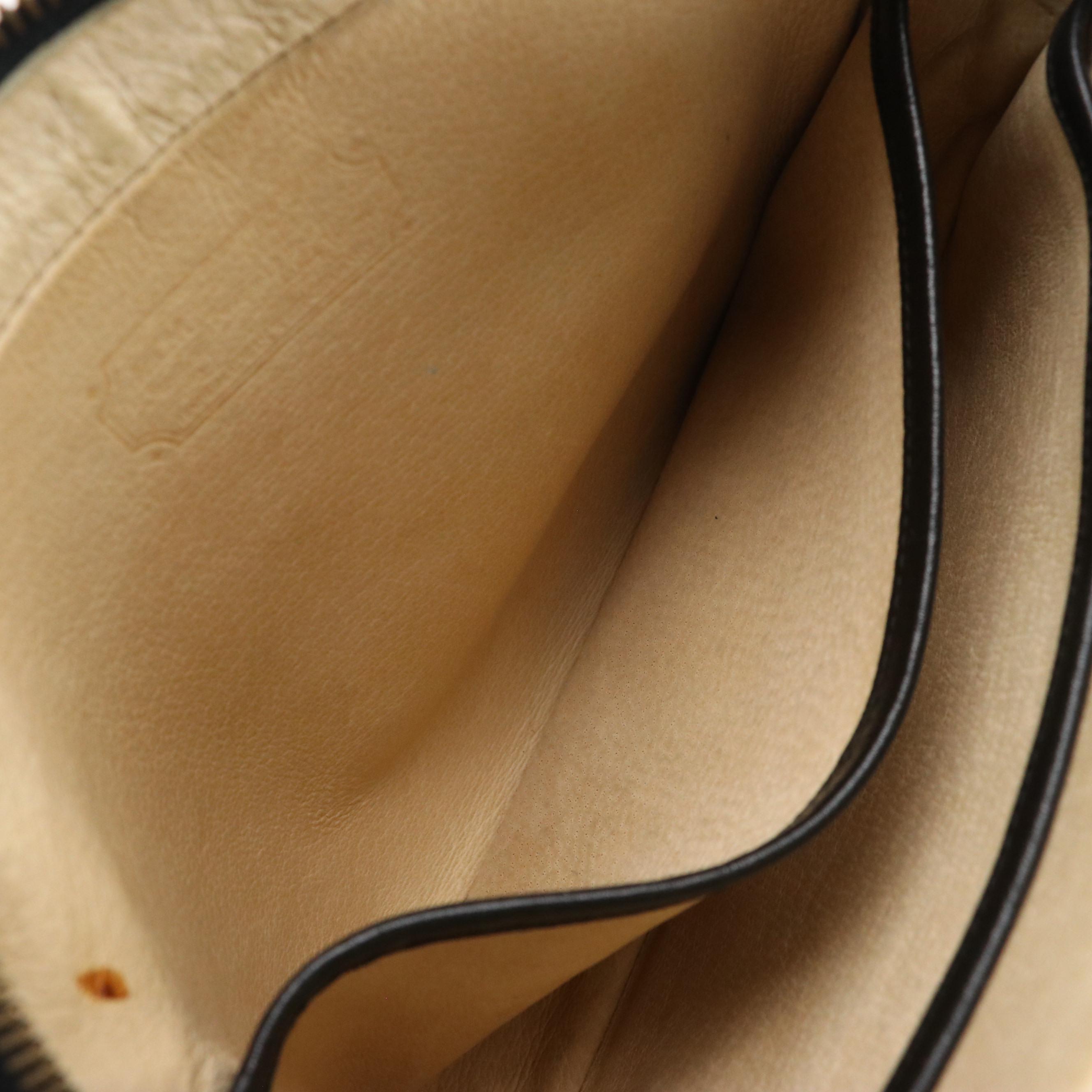 MCM Crossbody Clutch in Black Nylon Visetos with Leather Trim