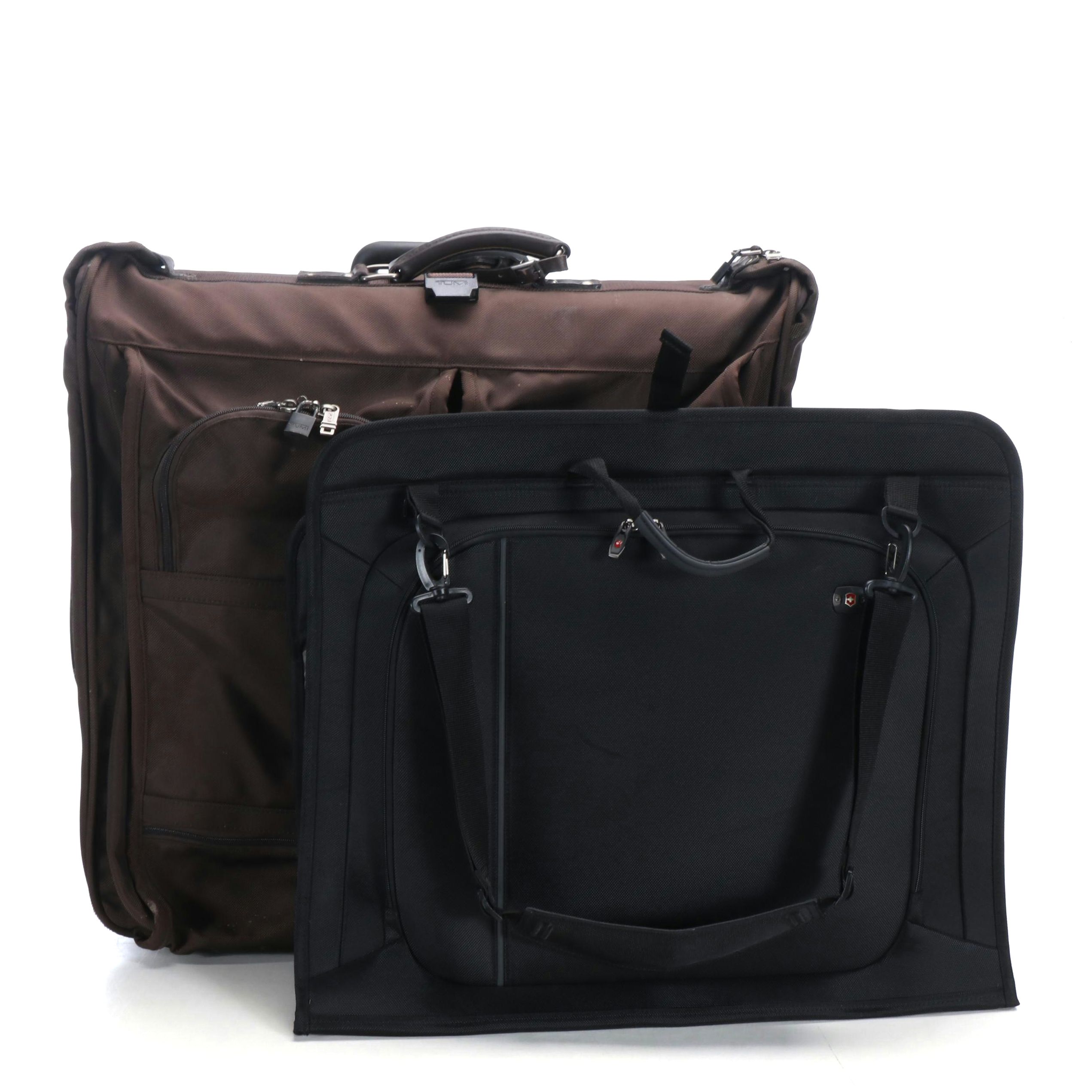 Victorinox Swiss Army Werks Traveler 6.0 and Tumi Garment Bags