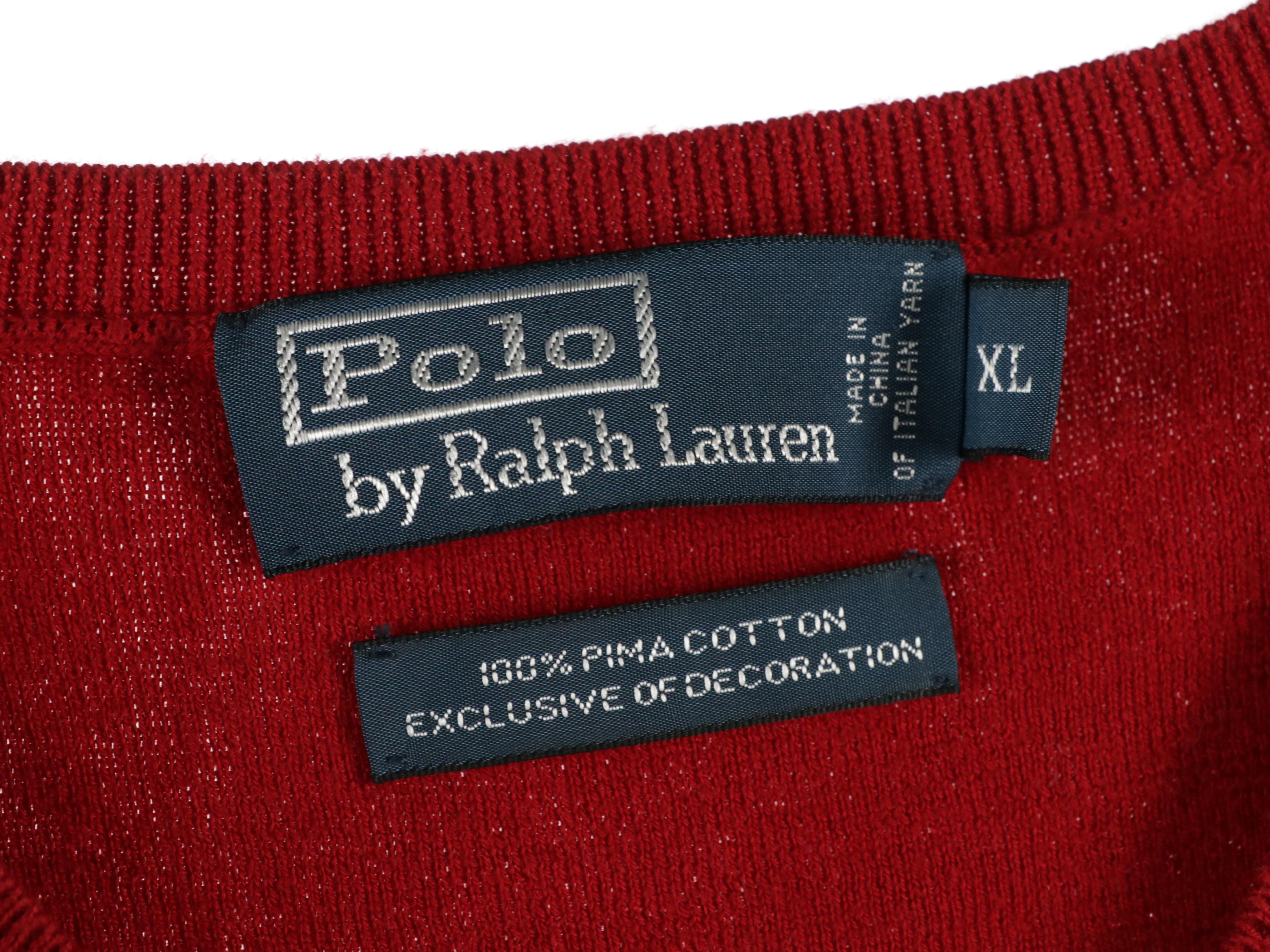 Men's Adidas Golf Vest, Polo Ralph Lauren, Braemar, and More Knit Sweater Vests