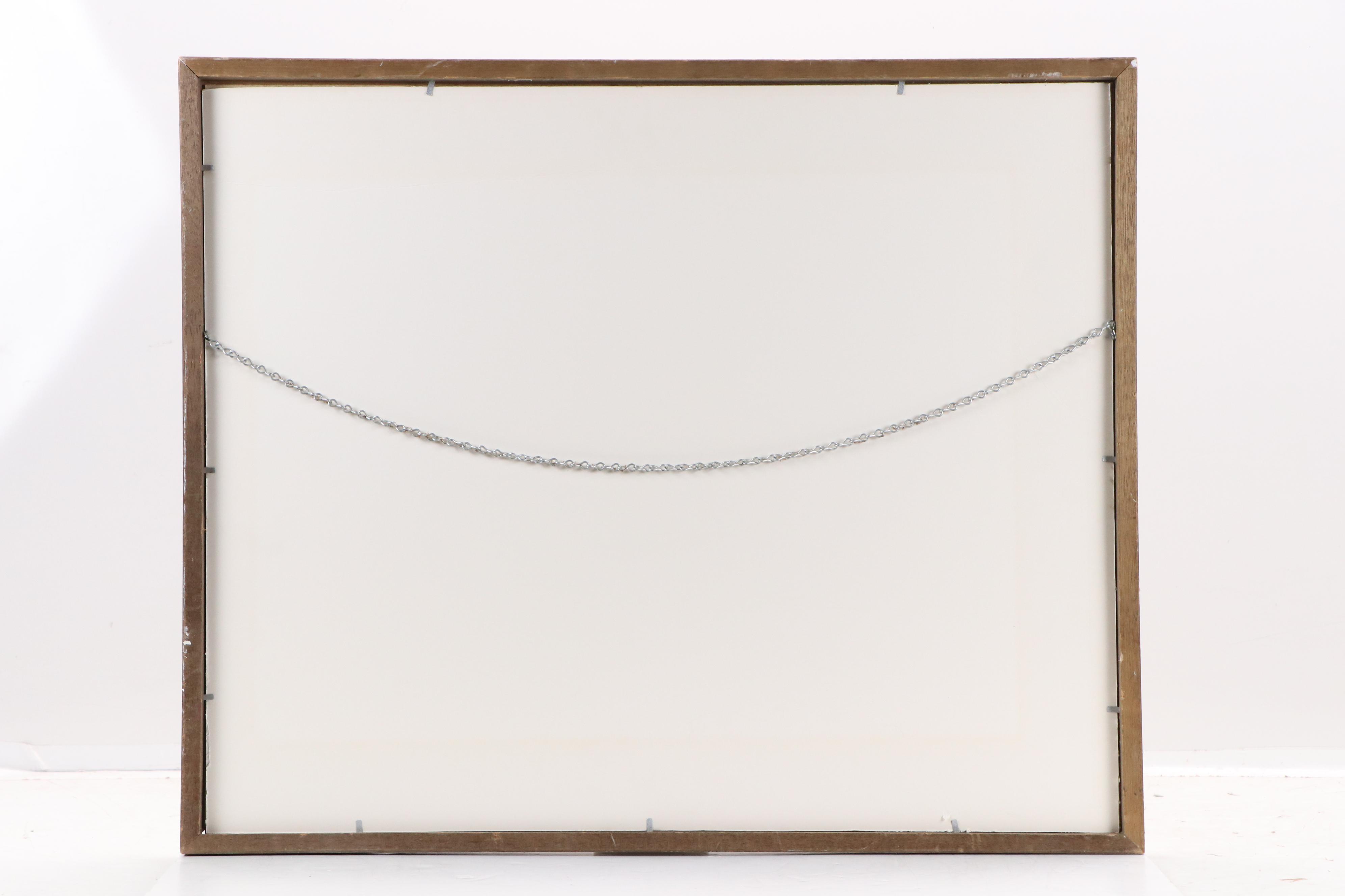 Irving Amen Color Woodcut "Florence Italy"