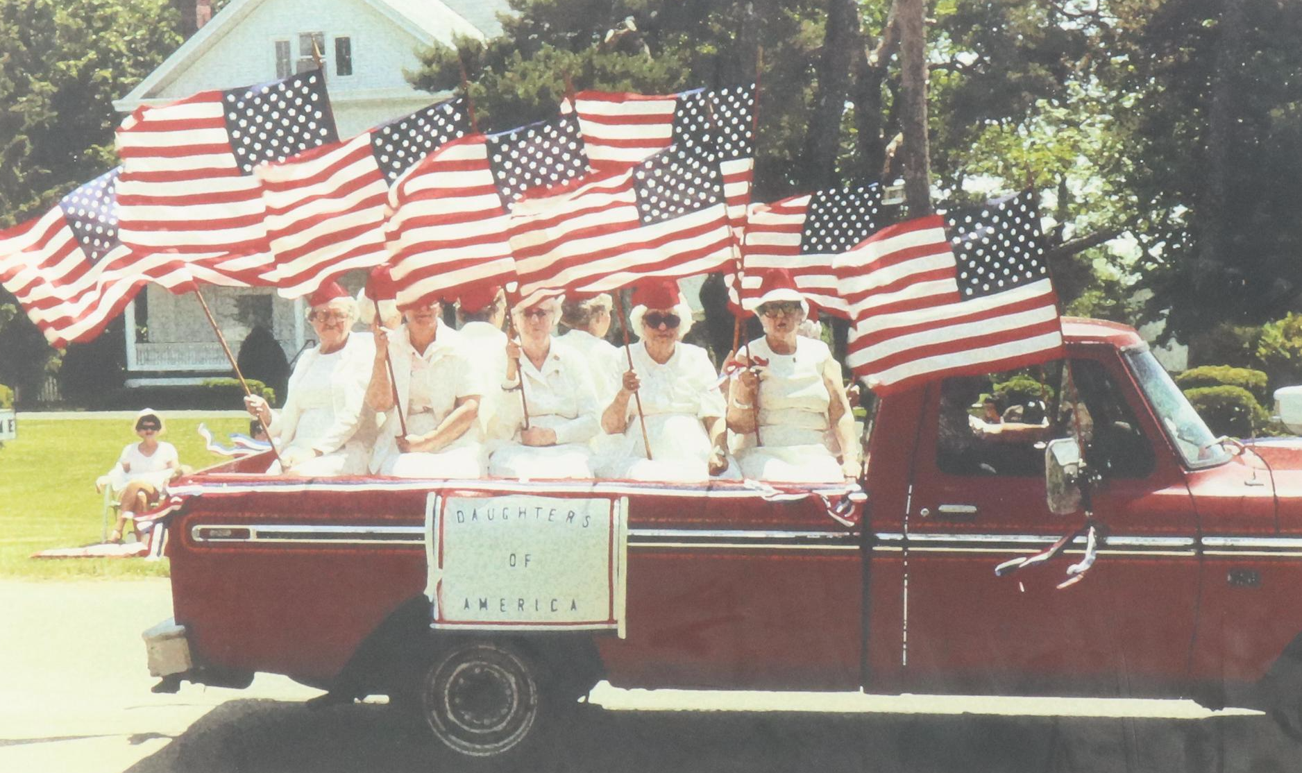 R. L. Kuhns Offset Lithograph "Daughters of America"