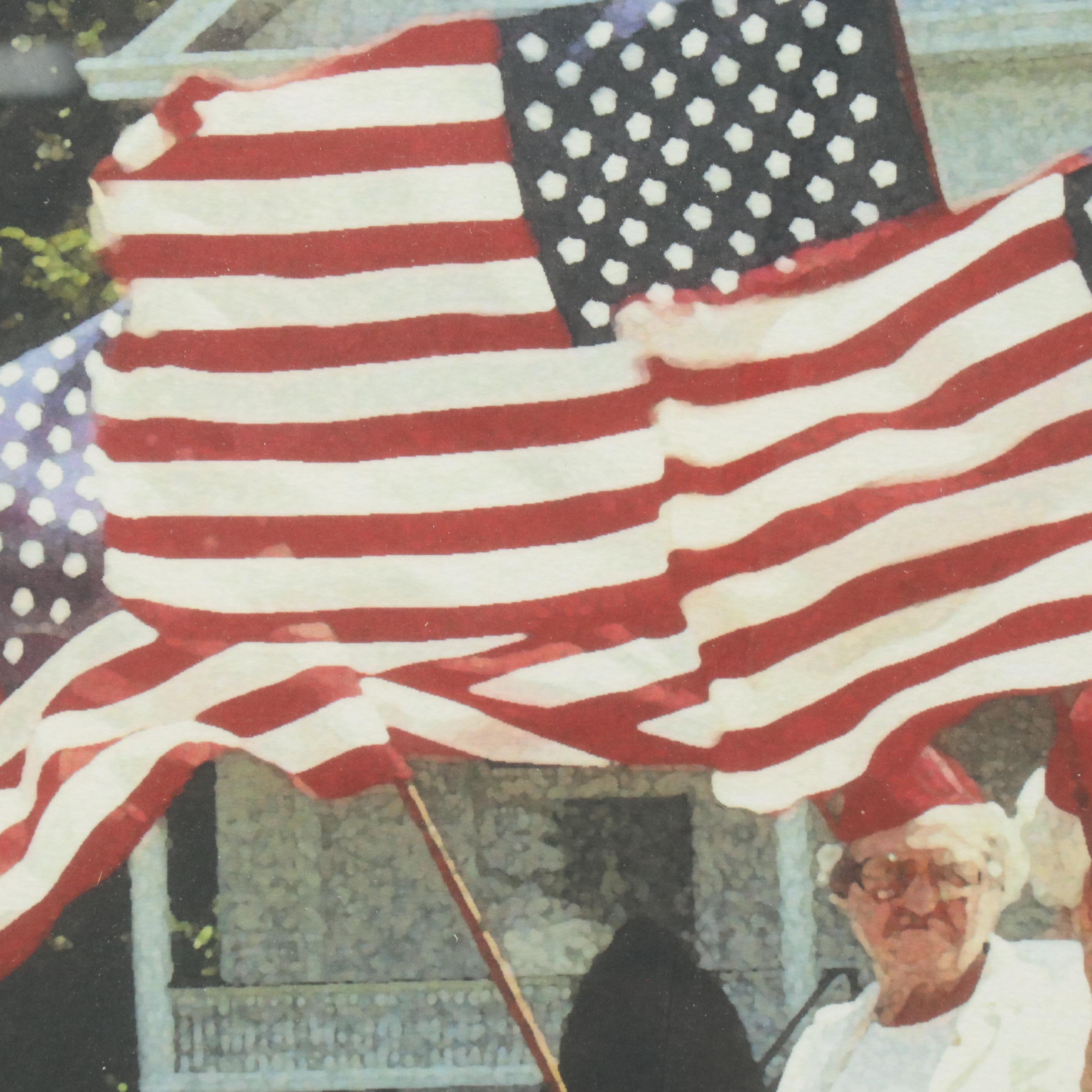 R. L. Kuhns Offset Lithograph "Daughters of America"