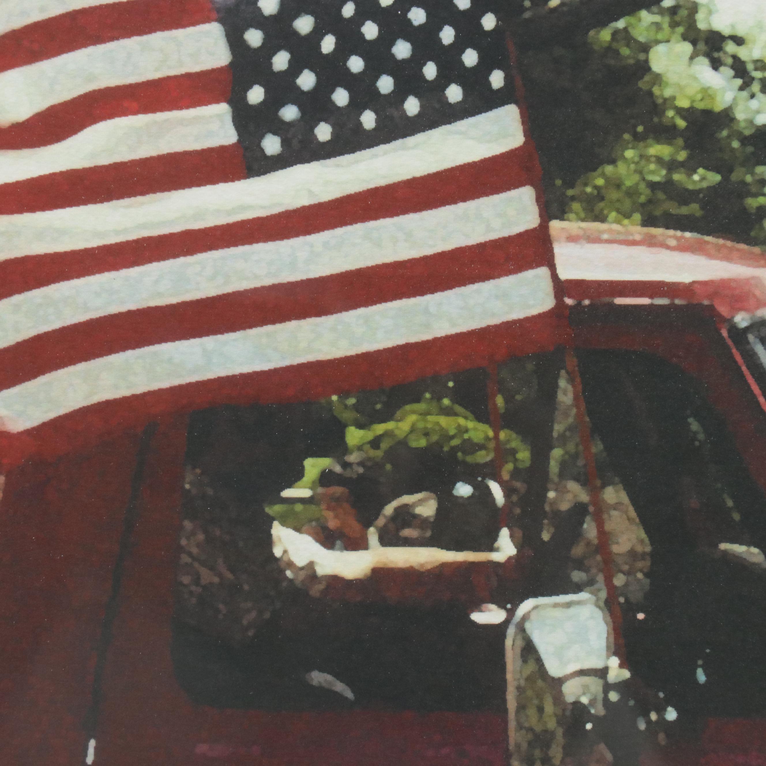 R. L. Kuhns Offset Lithograph "Daughters of America"