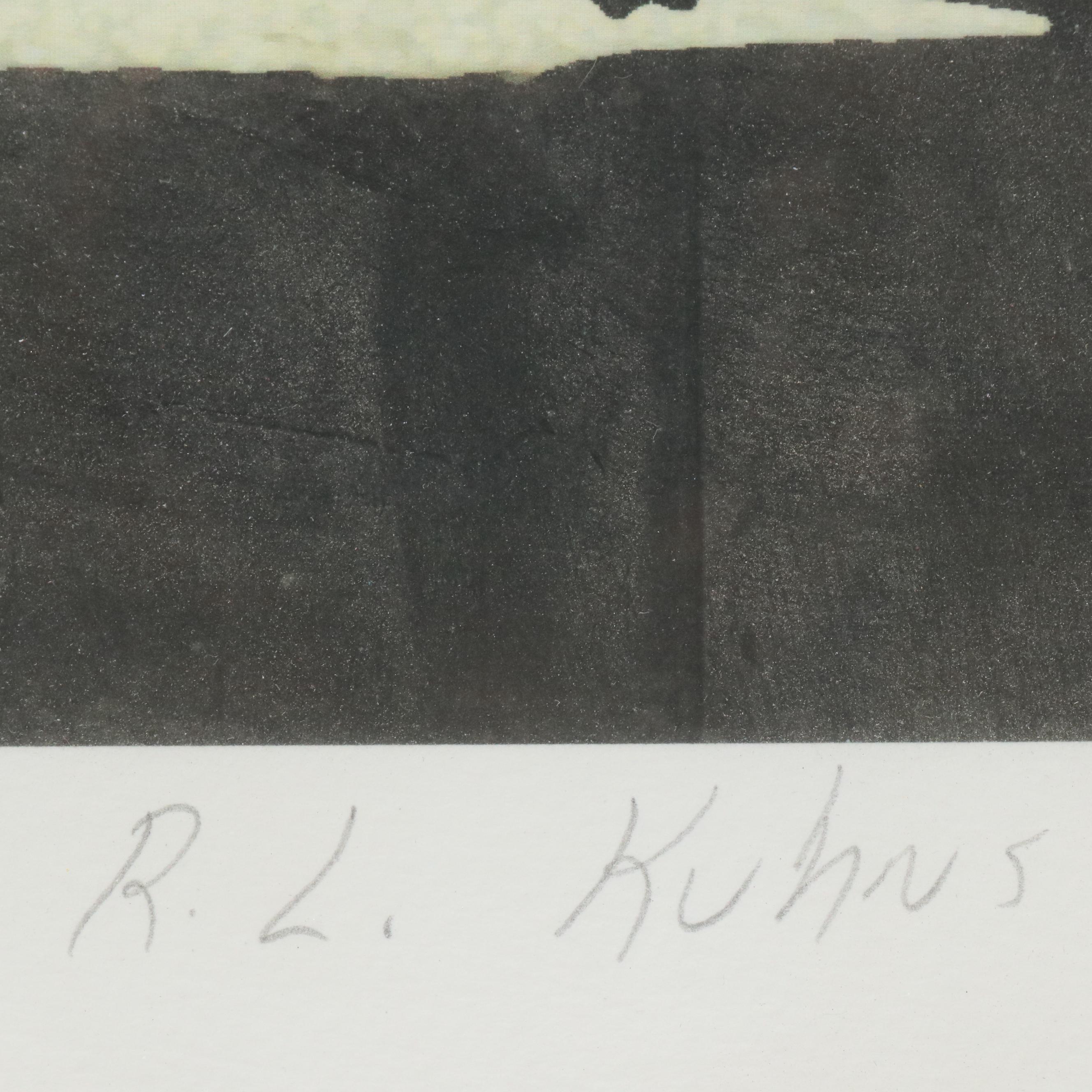 R. L. Kuhns Offset Lithograph "Daughters of America"