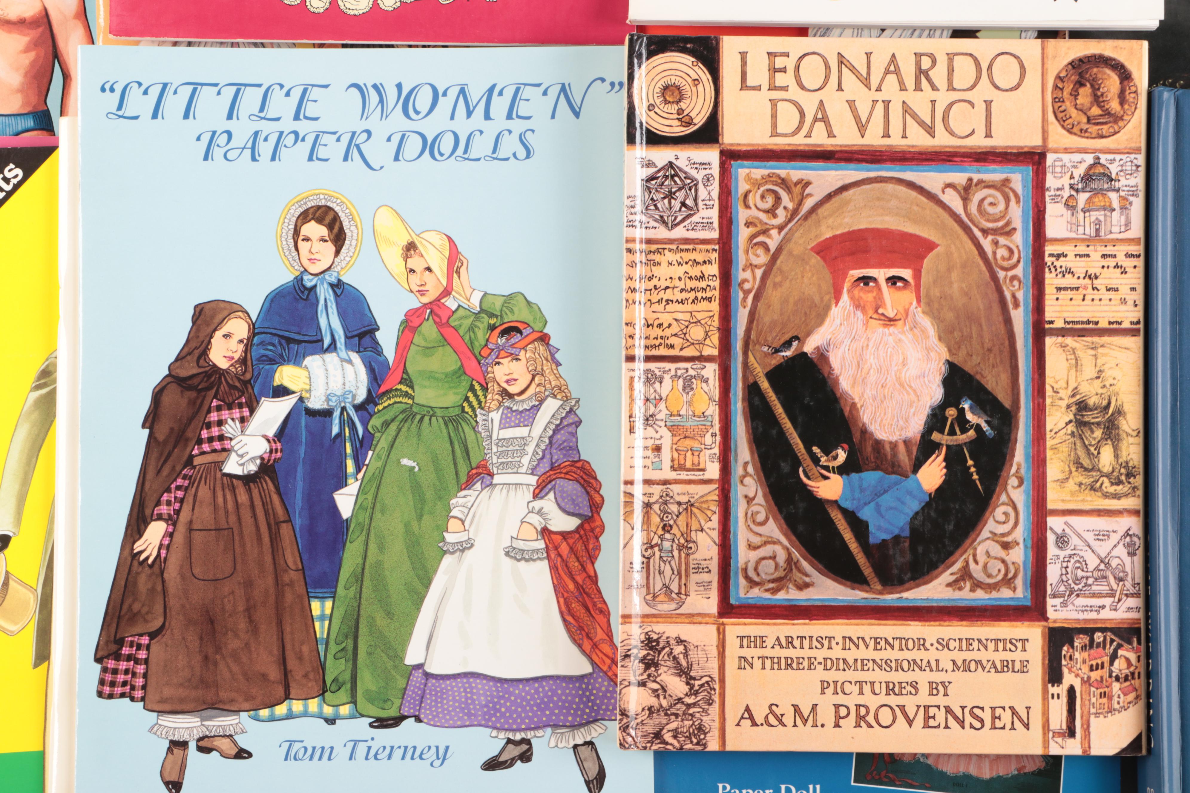 "Little Women," "Cupie," "Days and Knights of Camelot," and More Paper Dolls