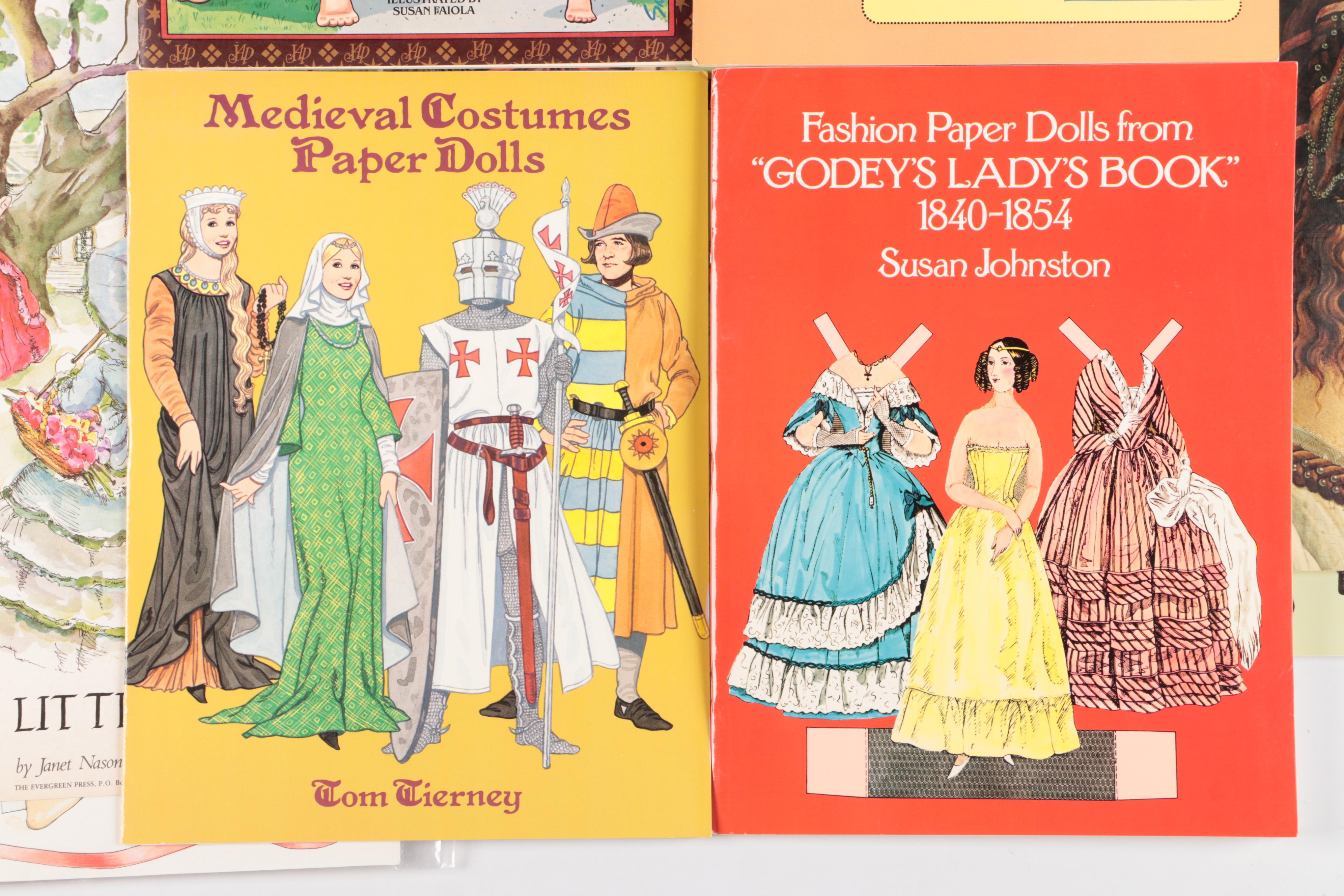 "Little Women," "Cupie," "Days and Knights of Camelot," and More Paper Dolls