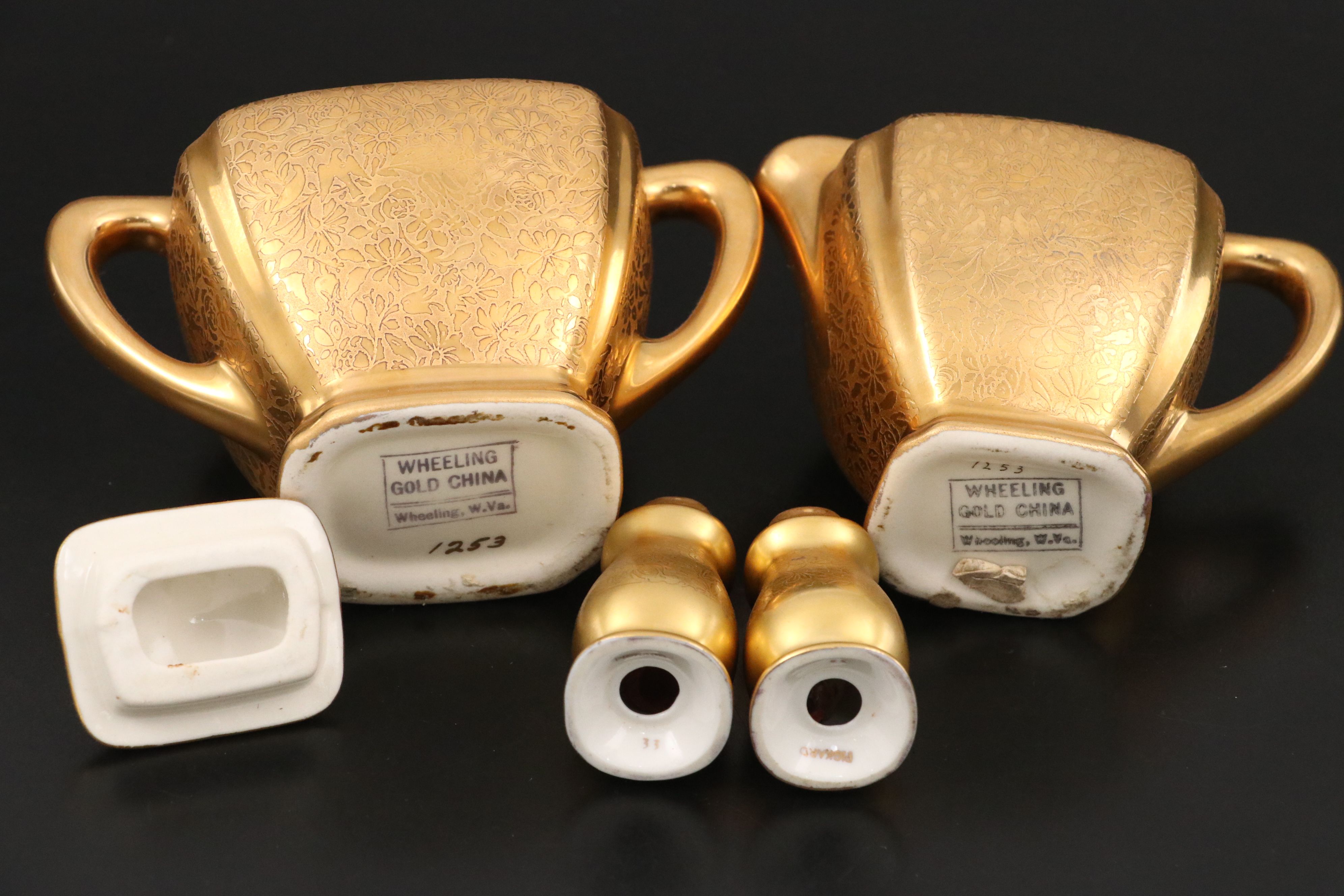 Pickard Porcelain Shakers and More Porcelain Table Accessories