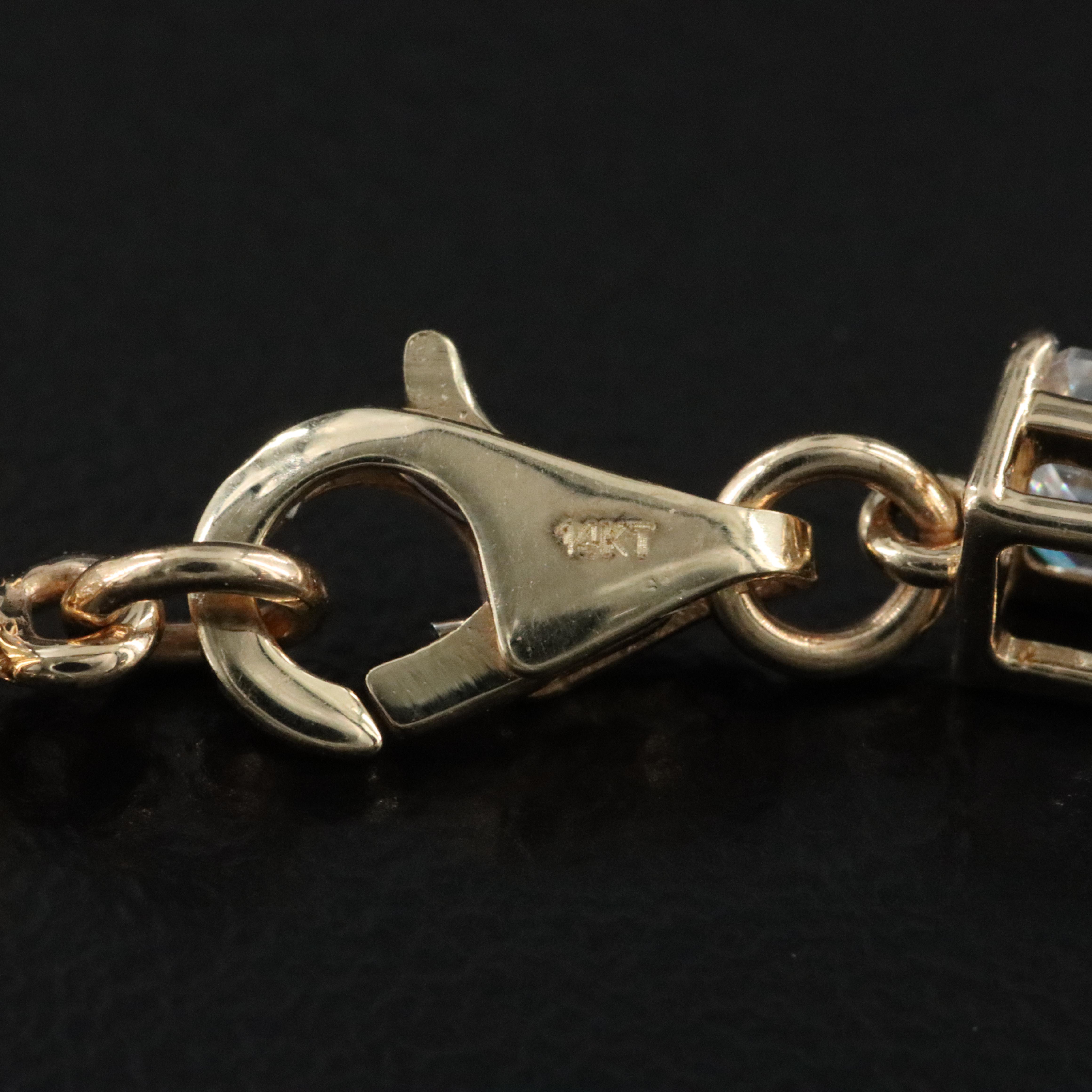 14K 10.64 CTW Lab Grown Diamond Bracelet