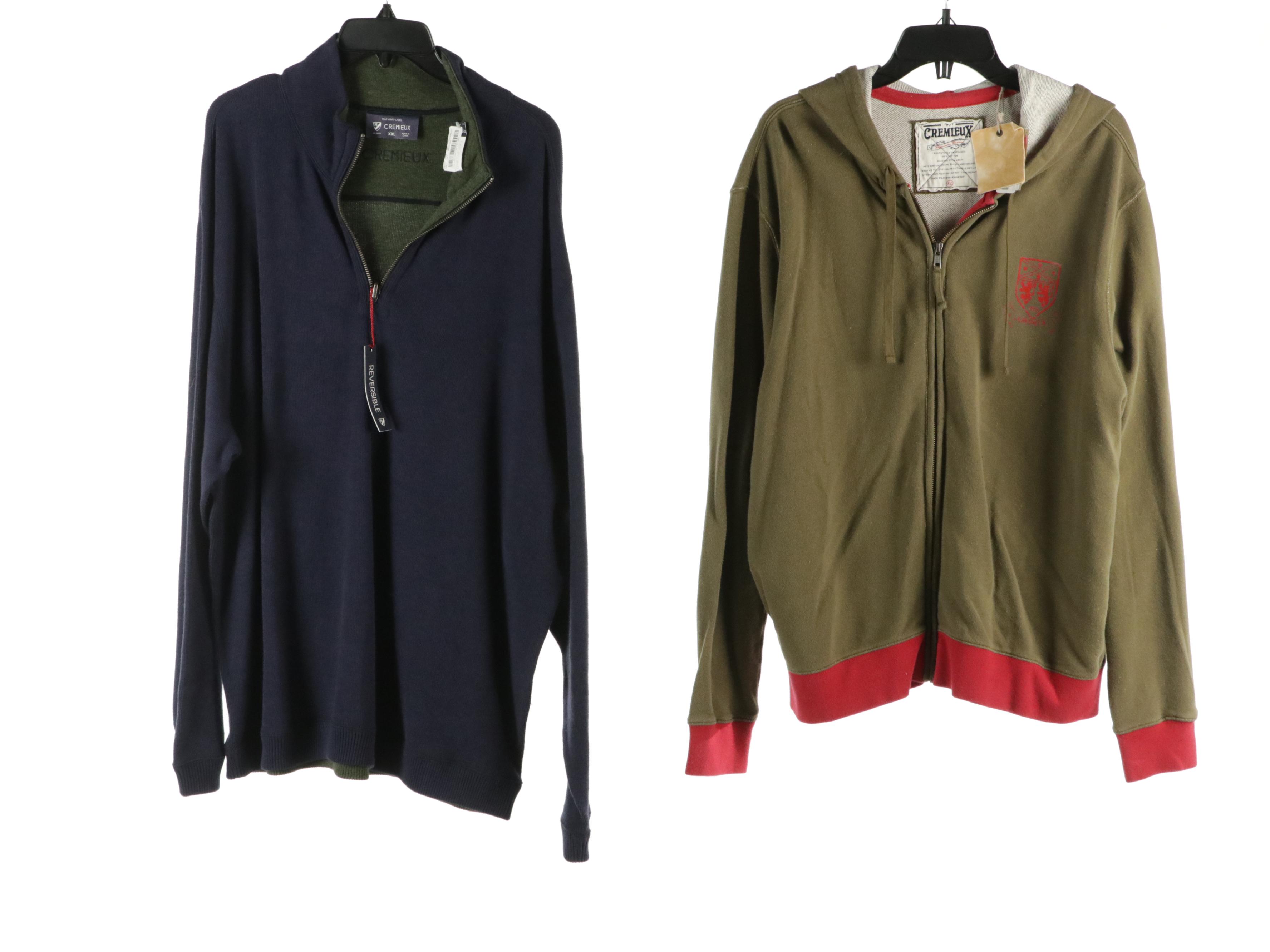 Men's Cashmere, Wool and Alpaca Blend Sweaters with Other Zip Jackets and More