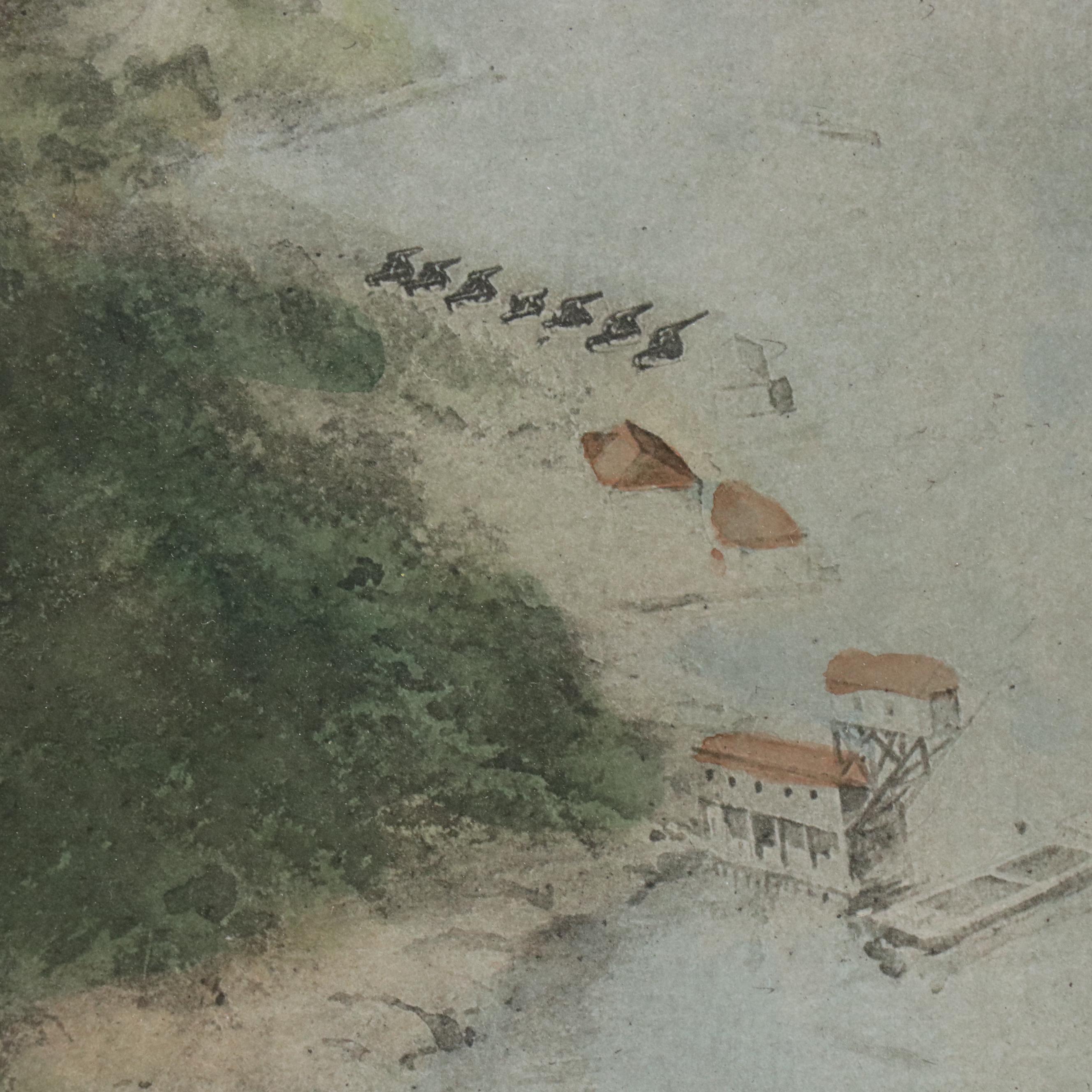 After R. Rummell Engraving "United States Military Academy West Point," 1908