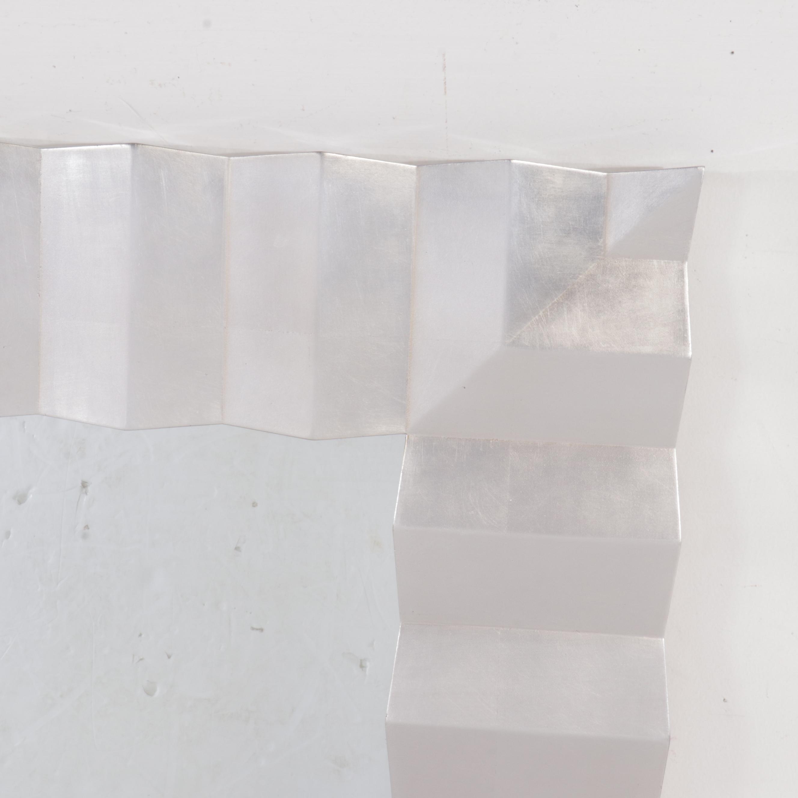 Contemporary Metal Frame Wall Mirror