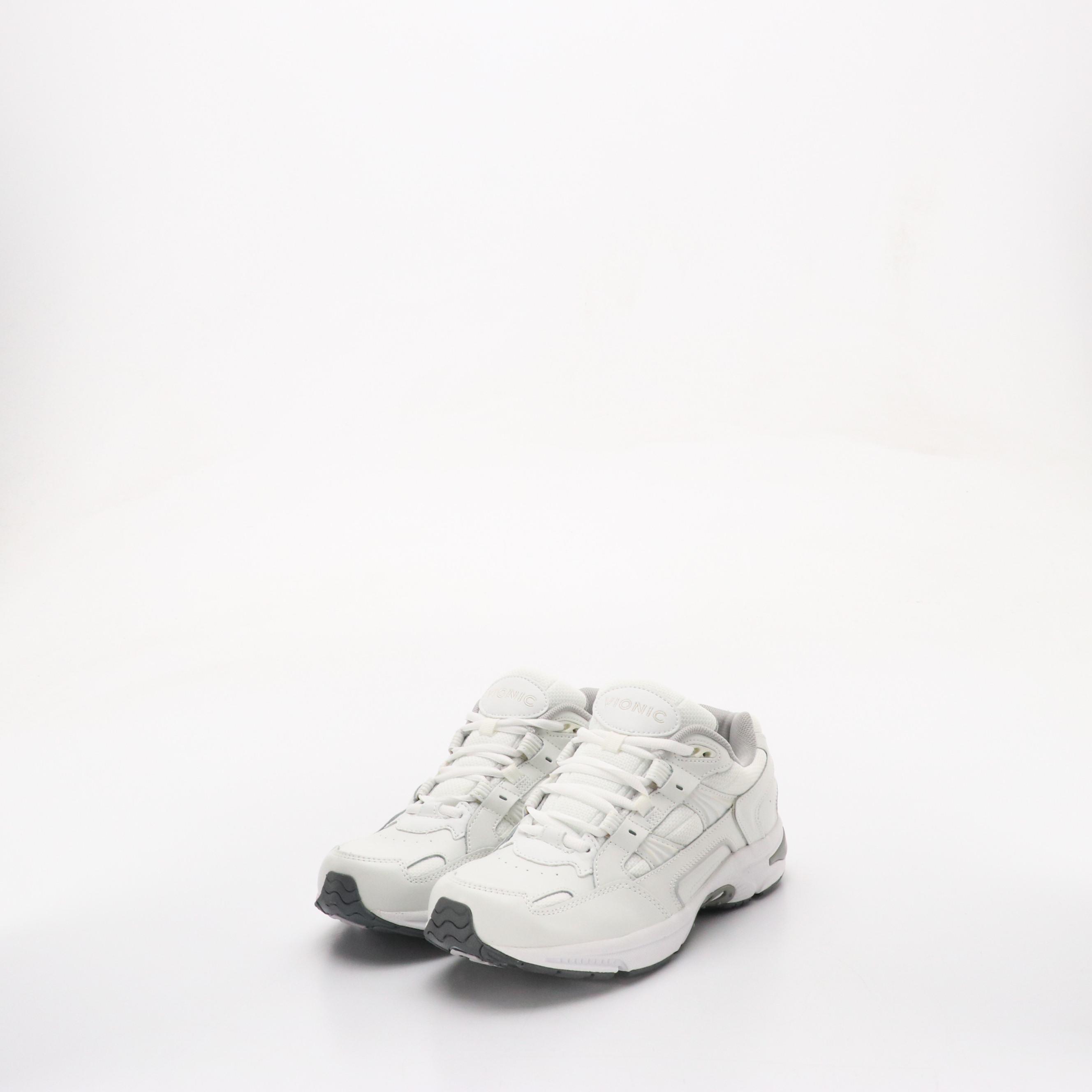Men's Vionic 23M Walker Sneakers in White Leather with Boxes