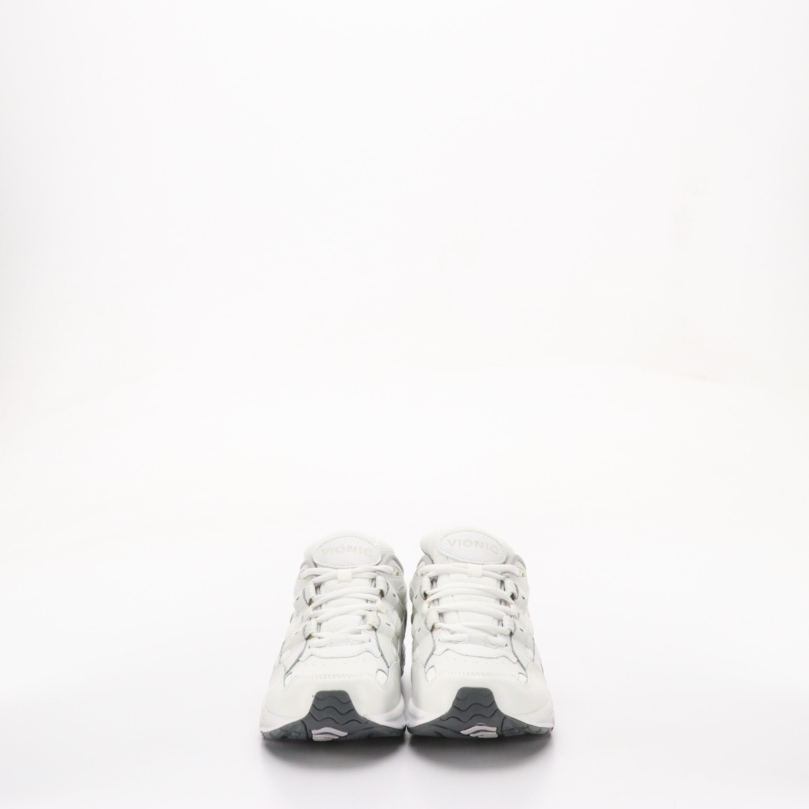 Men's Vionic 23M Walker Sneakers in White Leather with Boxes