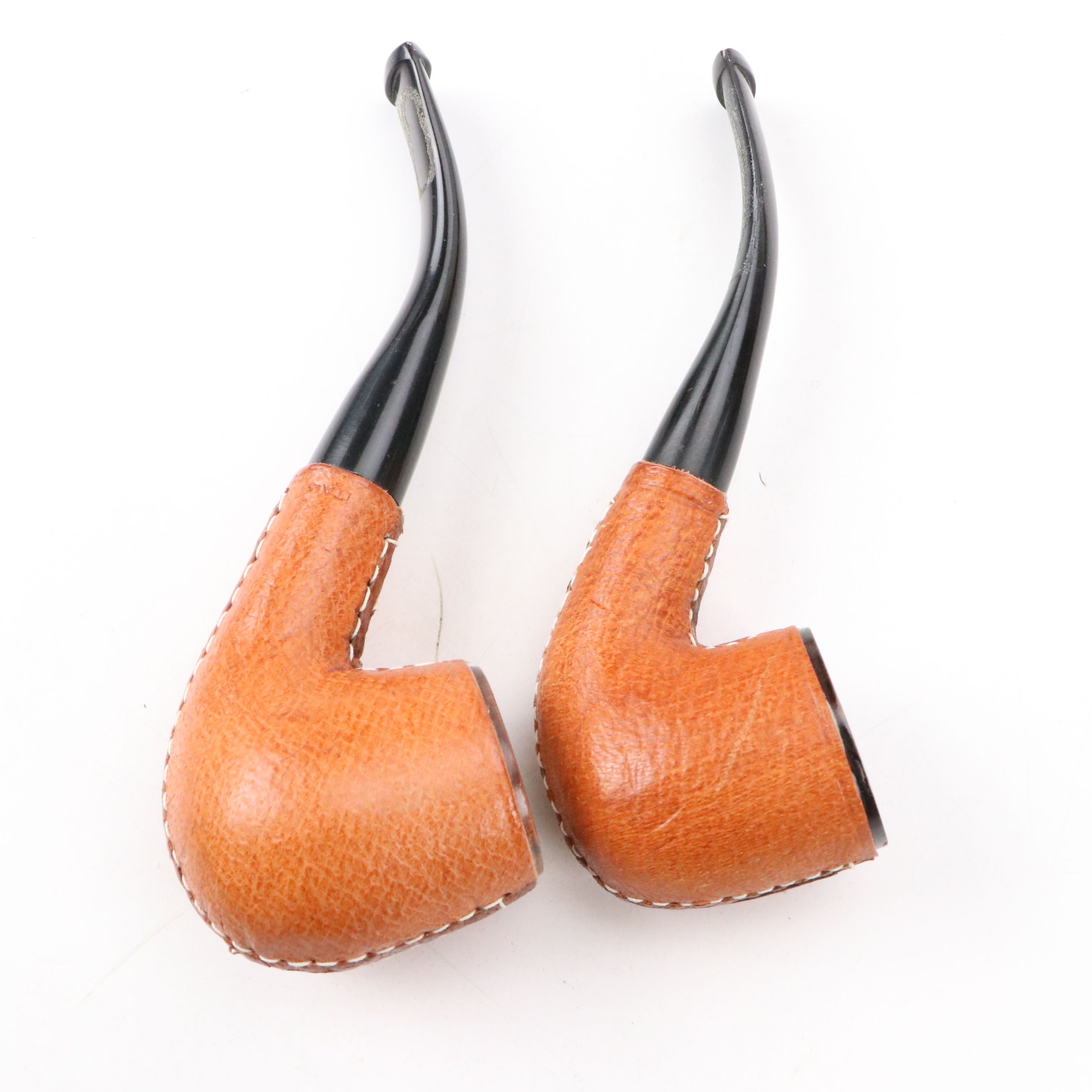 Collection of Italian and Israeli Made Briar Tobacco Pipes, 20th Century