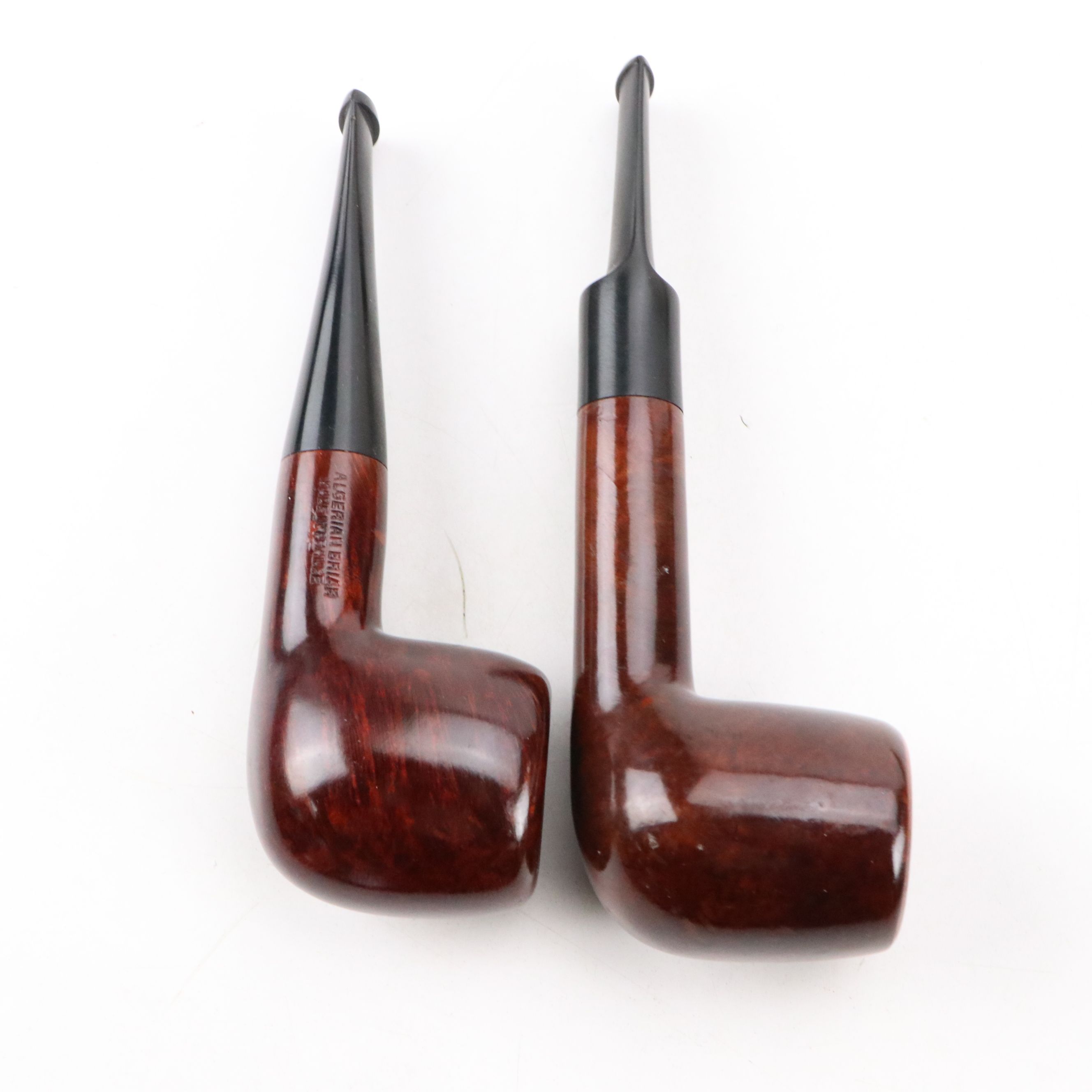 Collection of Italian and Israeli Made Briar Tobacco Pipes, 20th Century