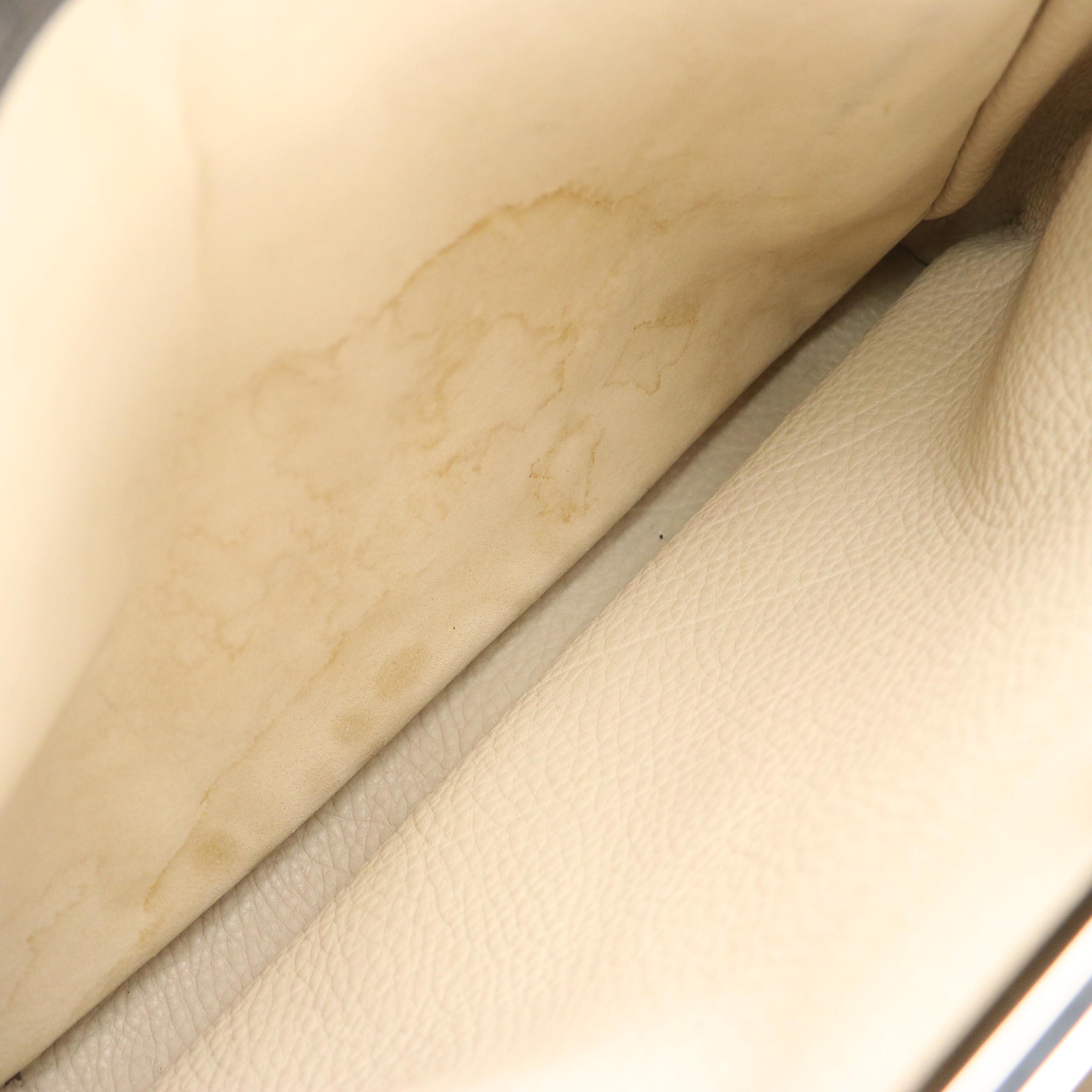 Fendi Large Peekaboo Top Handle Bag in Dark Grey Grained Calfskin Leather