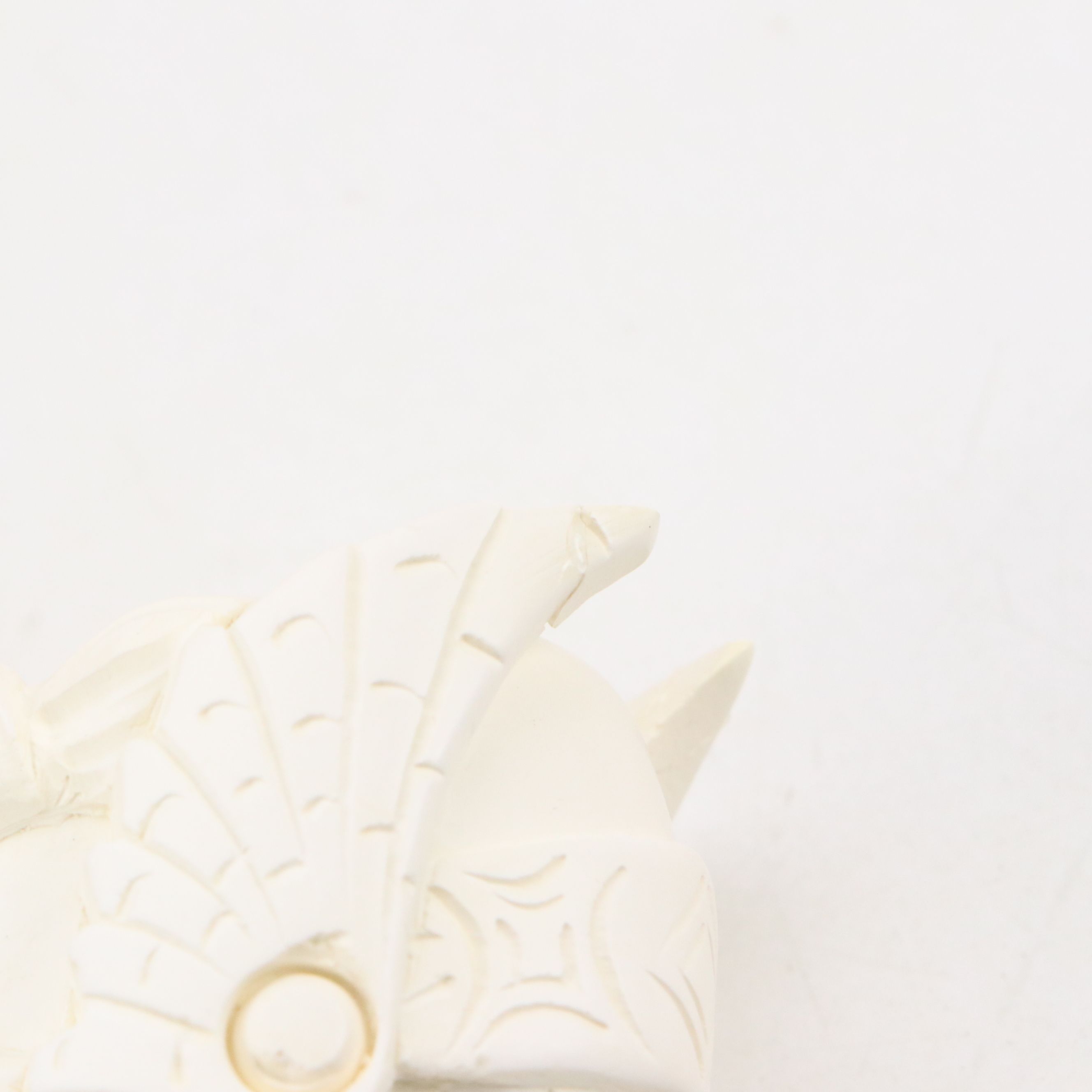 Golden Horn Meerschaum Carved Pirate, Laughing Bacchus with Other Pipes