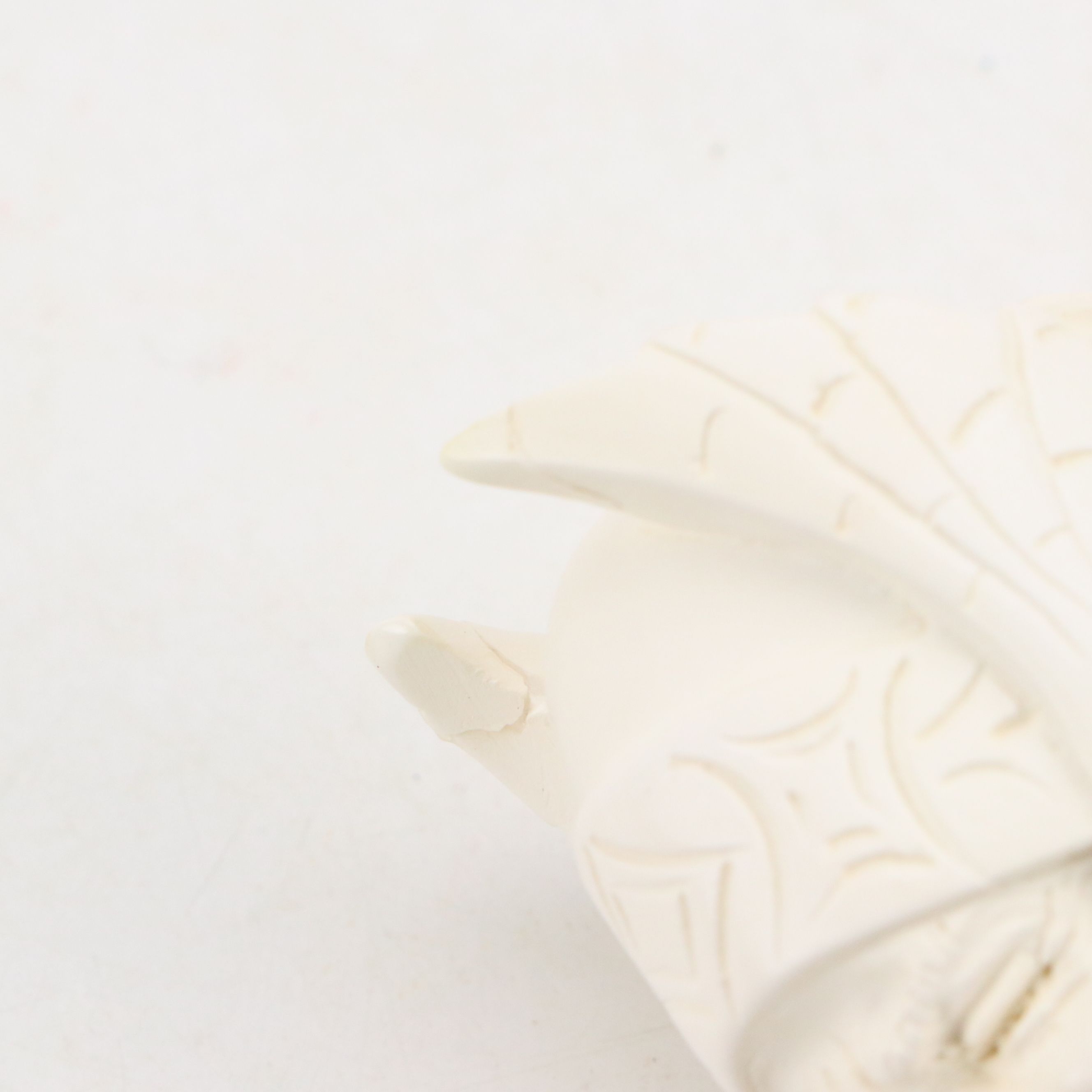 Golden Horn Meerschaum Carved Pirate, Laughing Bacchus with Other Pipes