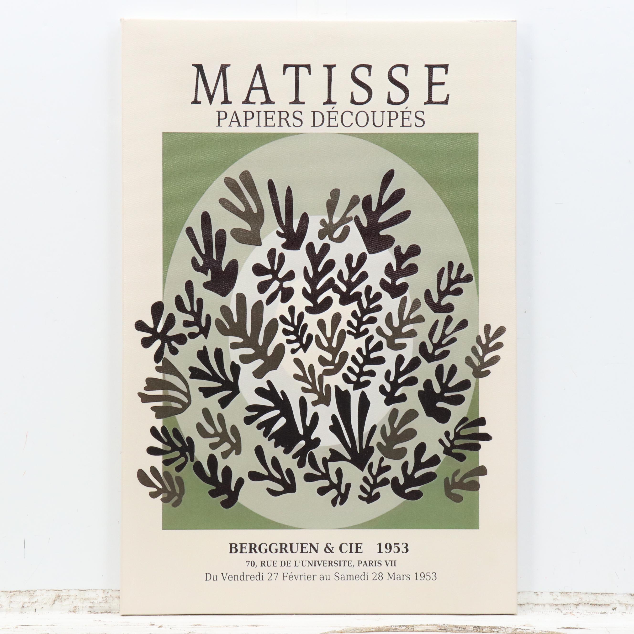 Two Giclées for Henri Matisse Exhibition, 21st Century