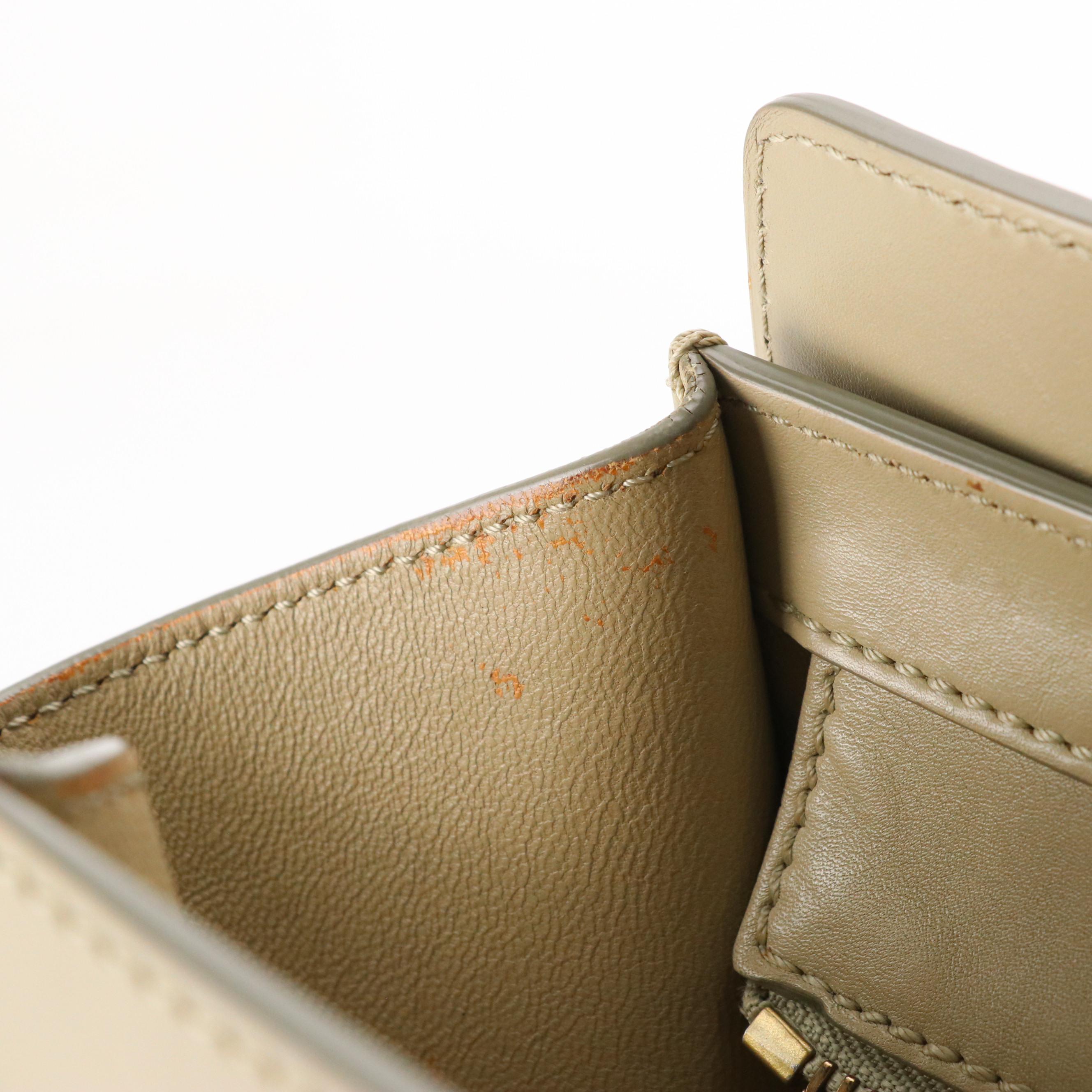 Céline Phantom Luggage Tote in Smooth Beige Calfskin Leather