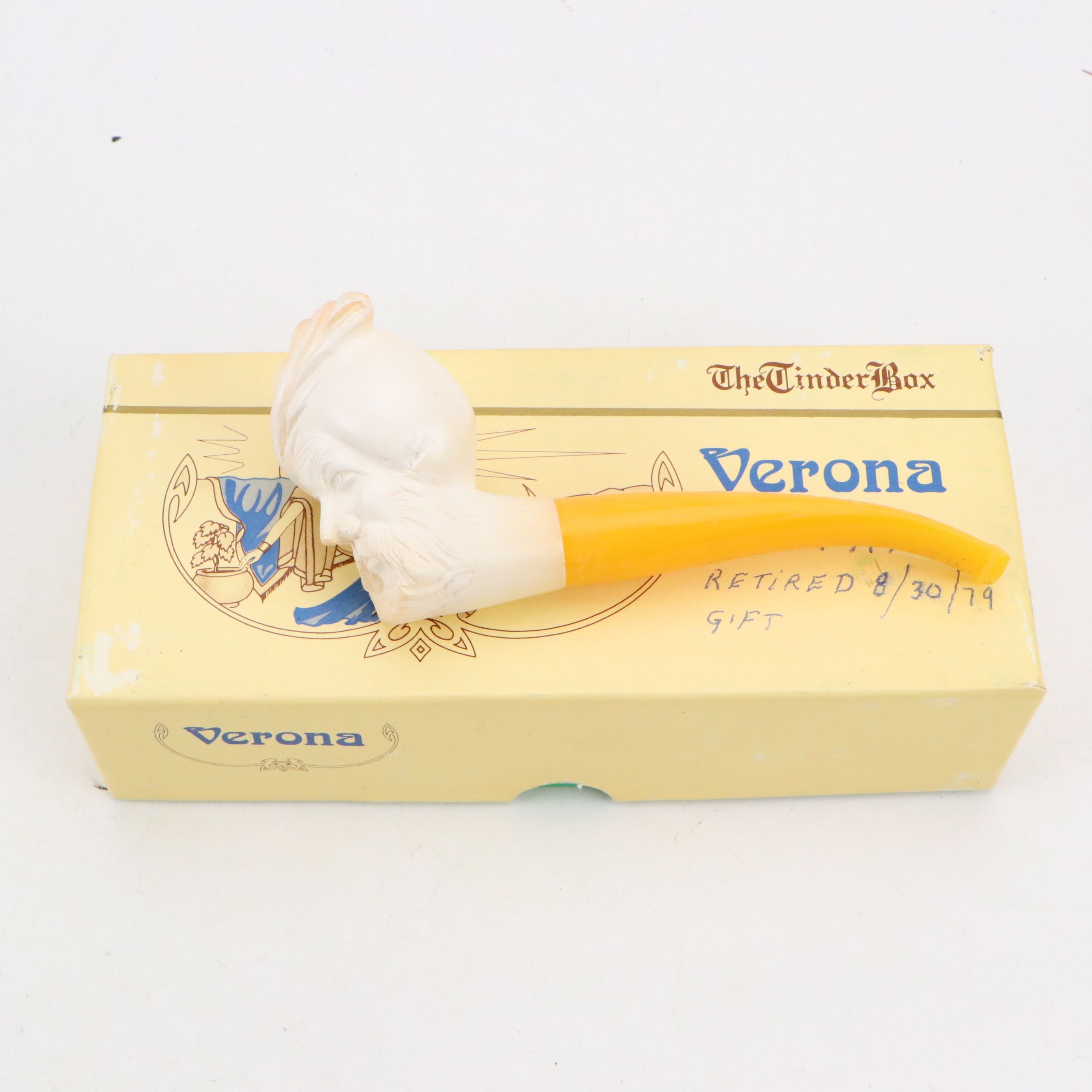 Verona and Other Carved Meerschaum Sultan Head Pipes, 20th Century