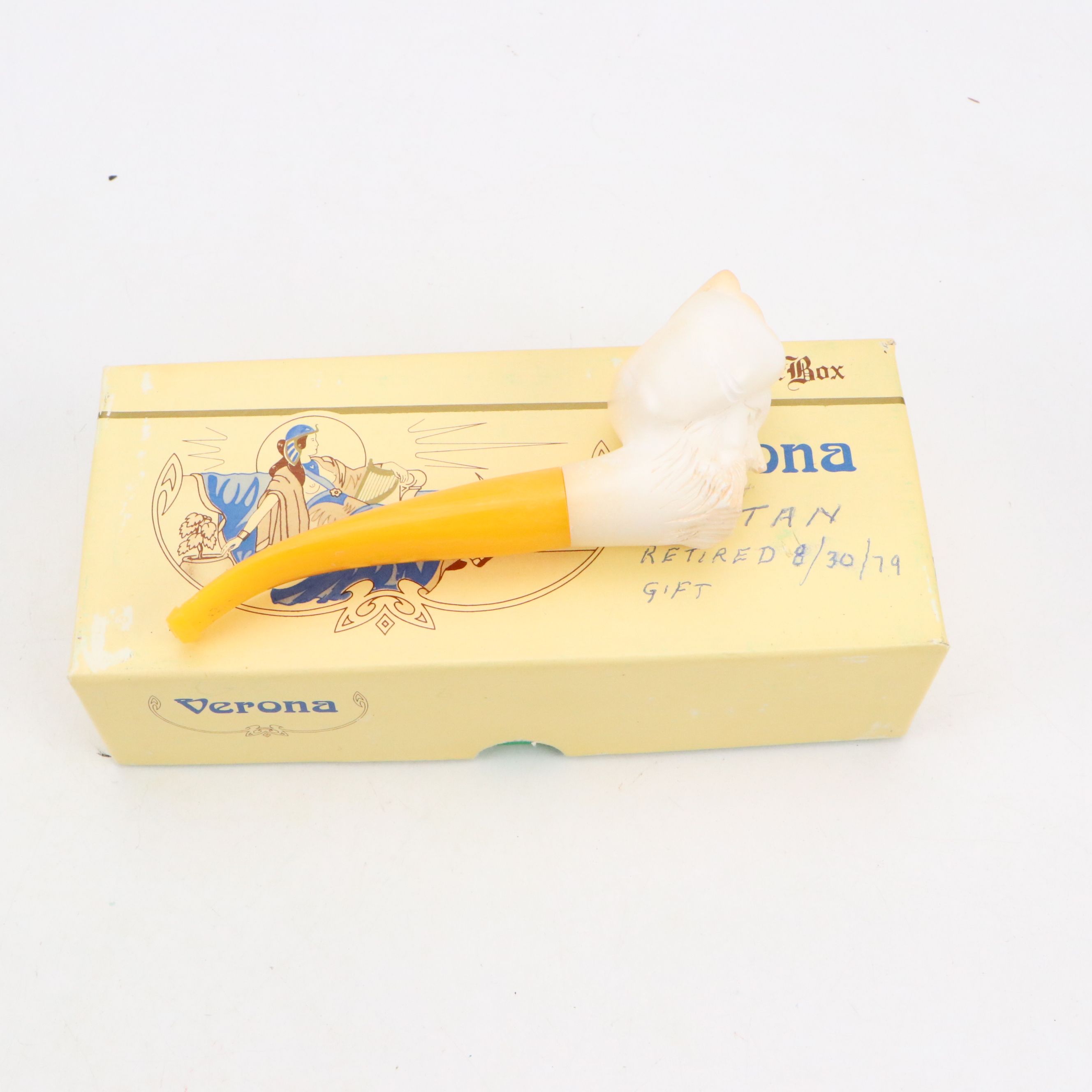 Verona and Other Carved Meerschaum Sultan Head Pipes, 20th Century